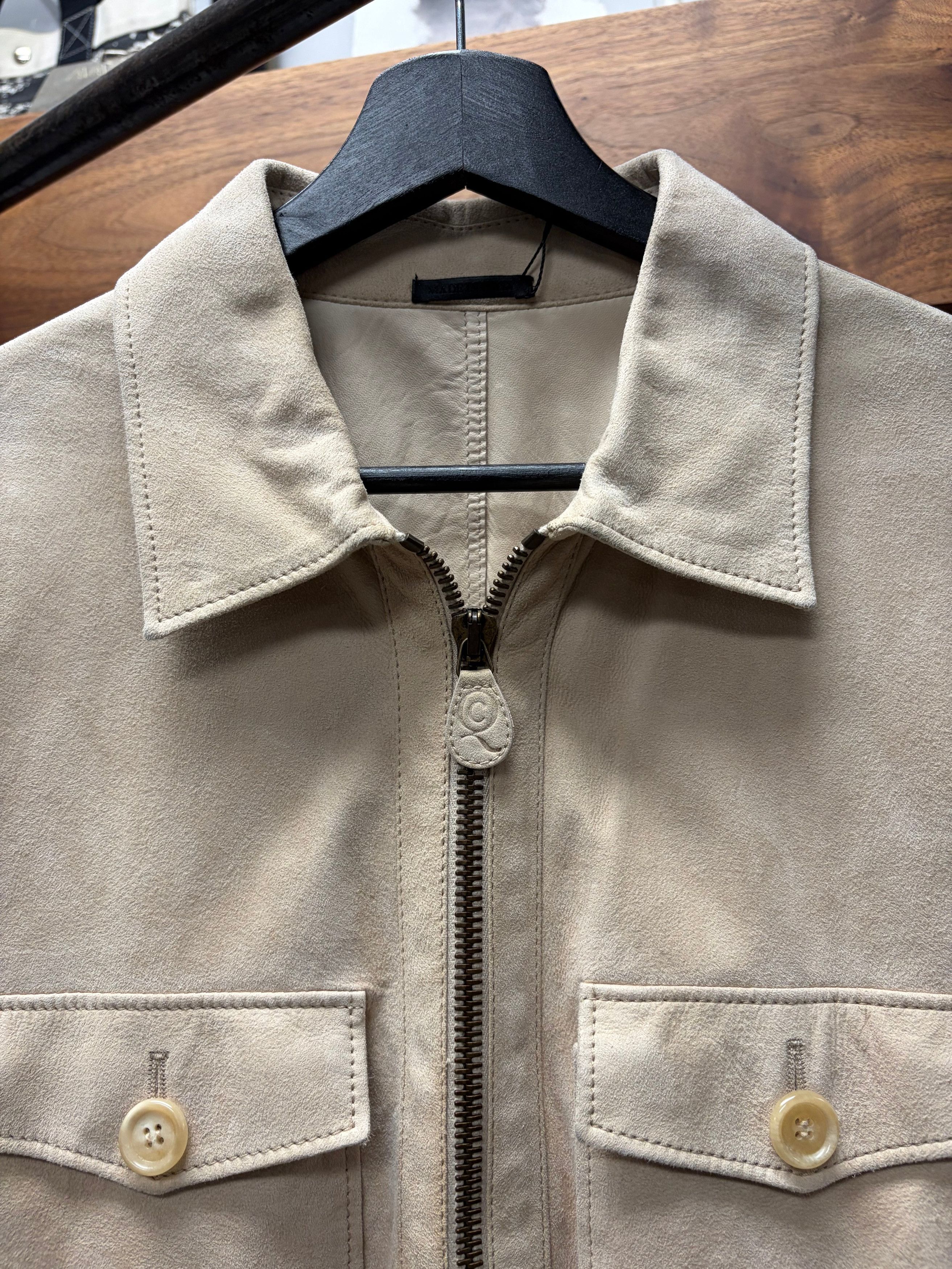 Alexander McQueen SS2007 Alexander McQueen Tan Suede Hunting Jacket Size US S / EU 44-46 / 1 - 3 Thumbnail