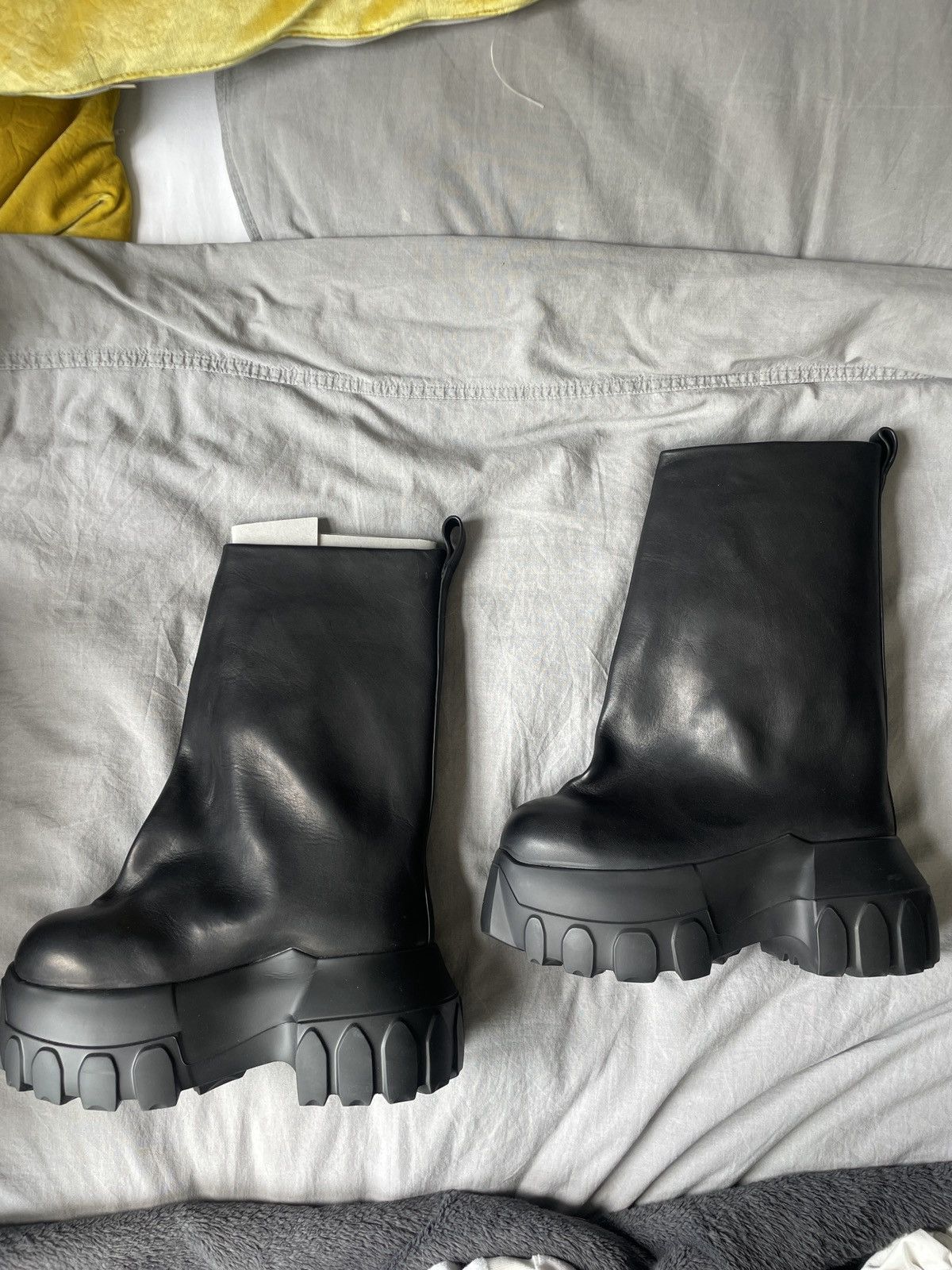 Rick Owens Rick Owens flared mega tractor boots Size US 8 / IT 38 - 10 Thumbnail
