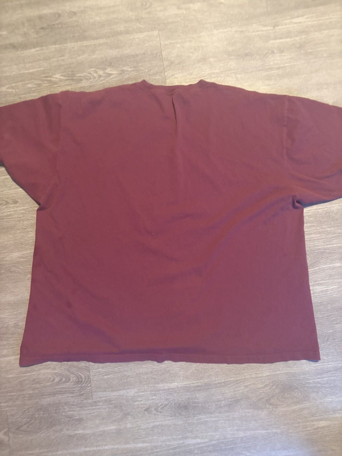 Other Risq Takers Men's Maroon Crew Neck Graphic Print T-Shirt 5XB Size US XXL / EU 58 / 5 - 4 Thumbnail
