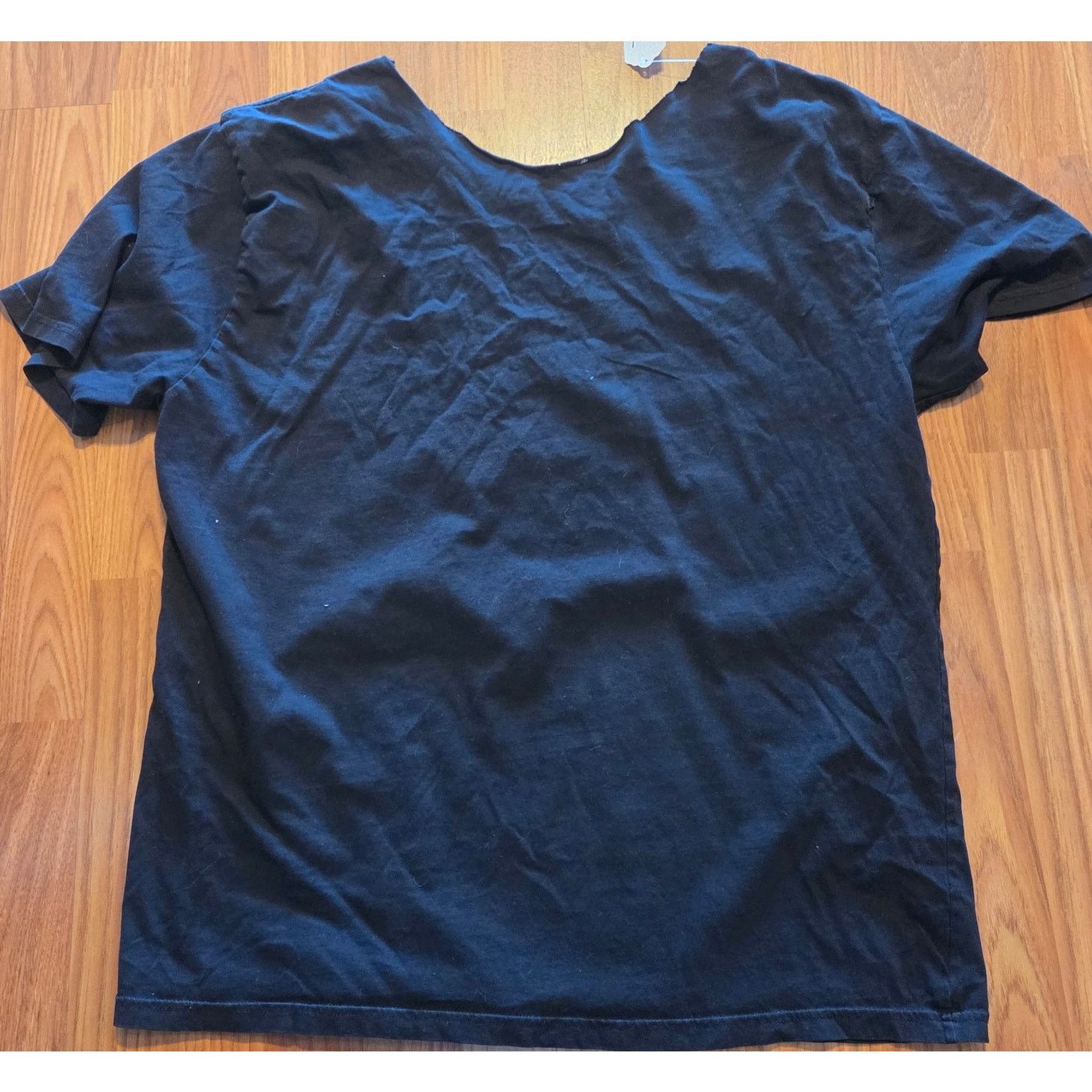 Hurley Hurley Women's Black Scoop Neck Low Cut T-Shirt - Size - Lg Size L / US 10 / IT 46 - 7 Thumbnail
