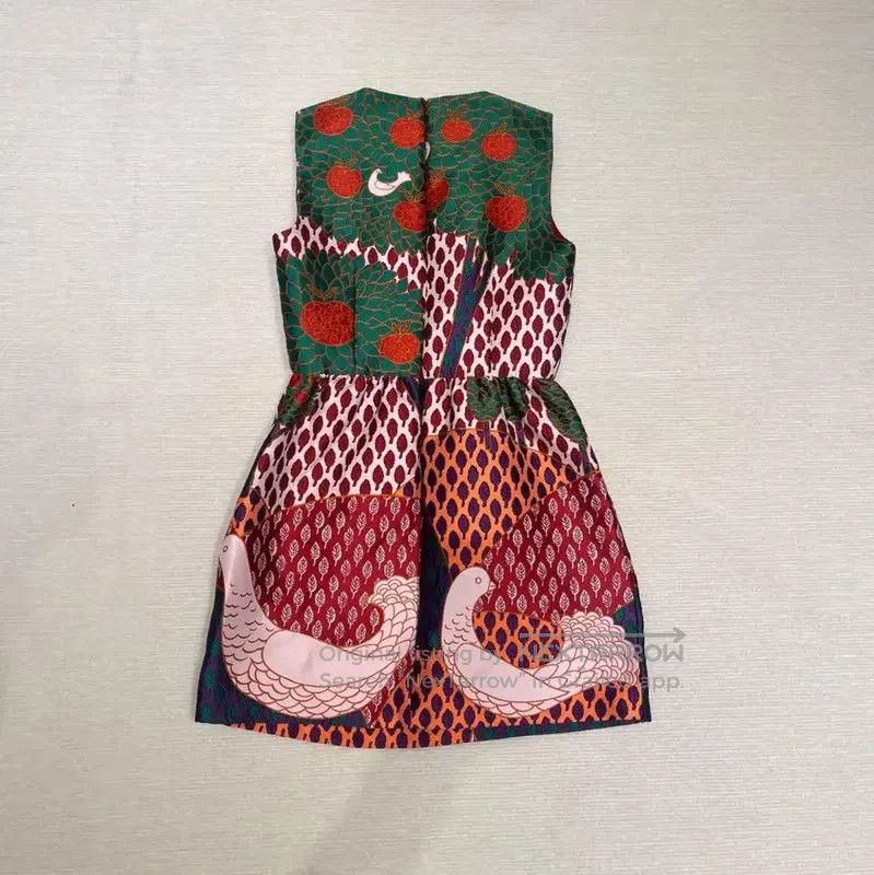 Valentino Valentino Colorful Summer A-Line Dress . Size M / US 6-8 / IT 42-44 - 2 Thumbnail