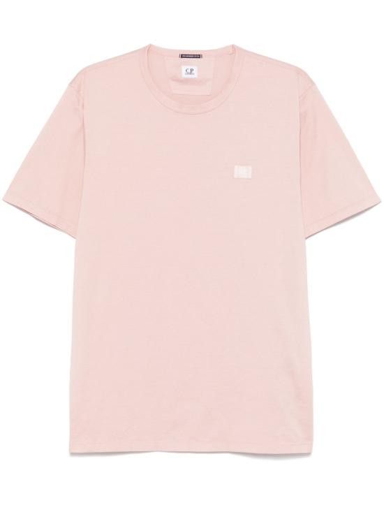 Tシャツ・カットソー C.P. COMPANY Men T-shirt Pink 18CMTS087A006374G 520 C.P. Company C.P. COMPANY Men T-Shirts 18CMTS087A 006374G520