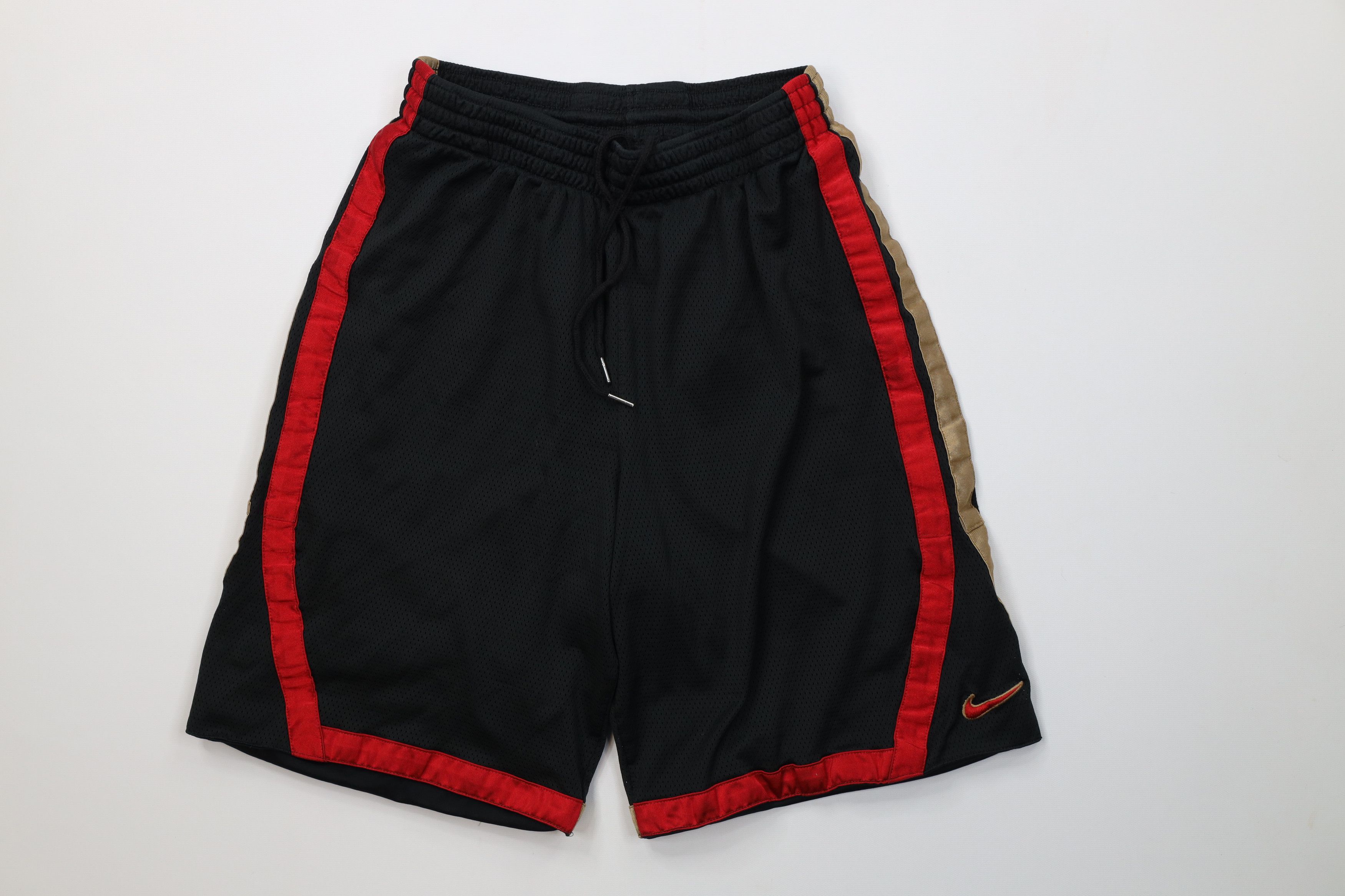 Nike Vintage Y2K Nike Mini Swoosh Mesh Gym Basketball Shorts Size US 32 / EU 48 - 1 Thumbnail