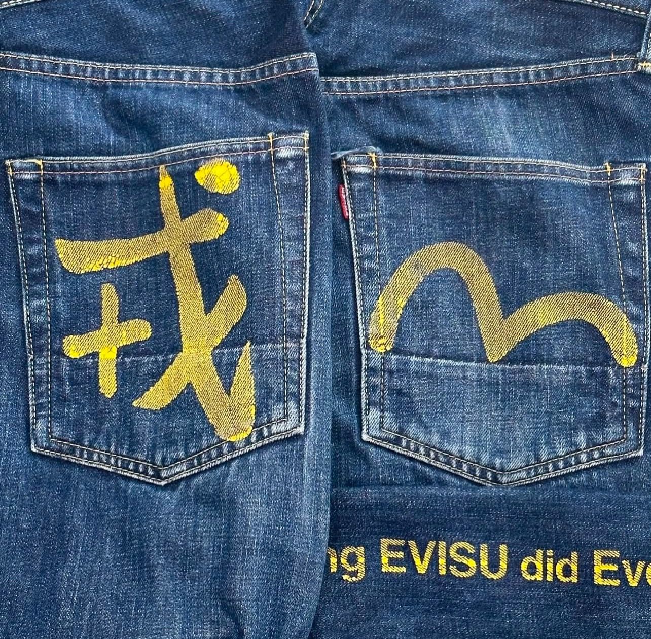 Evisu EVISU Lot2001 No2 Selvedge Denim Jeans Size US 33 - 3 Thumbnail