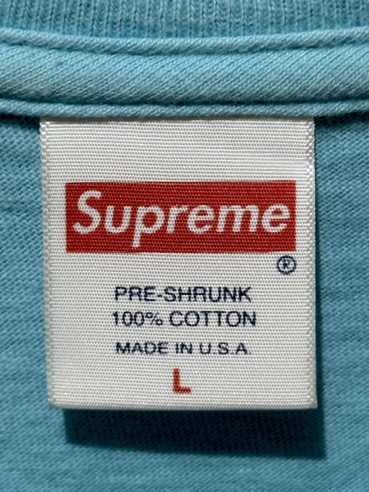Supreme Supreme Sade Photo Tee Aqua Size US L / EU 52-54 / 3 - 3 Thumbnail