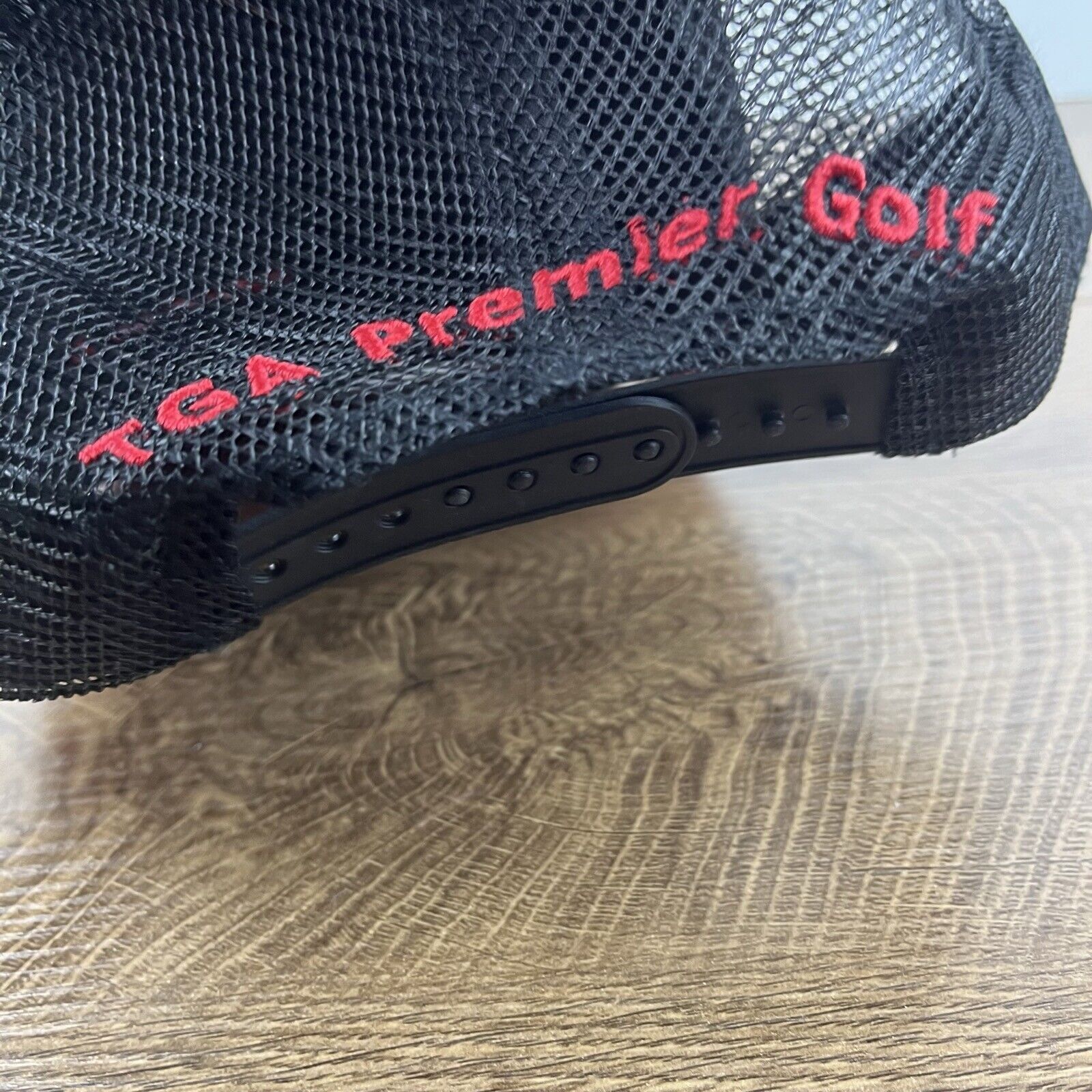 Other TGA Golf Hat TGA Snapback Hat Black Hat Adjustable Black Adu Size ONE SIZE - 10 Thumbnail