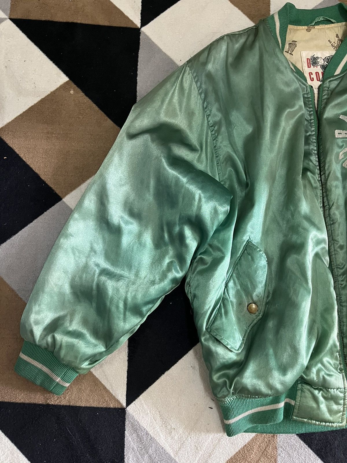 Japanese Brand Vintage Japanese BAD BOY’S COMPANY Bomber Jacket Size US M / EU 48-50 / 2 - 4 Thumbnail