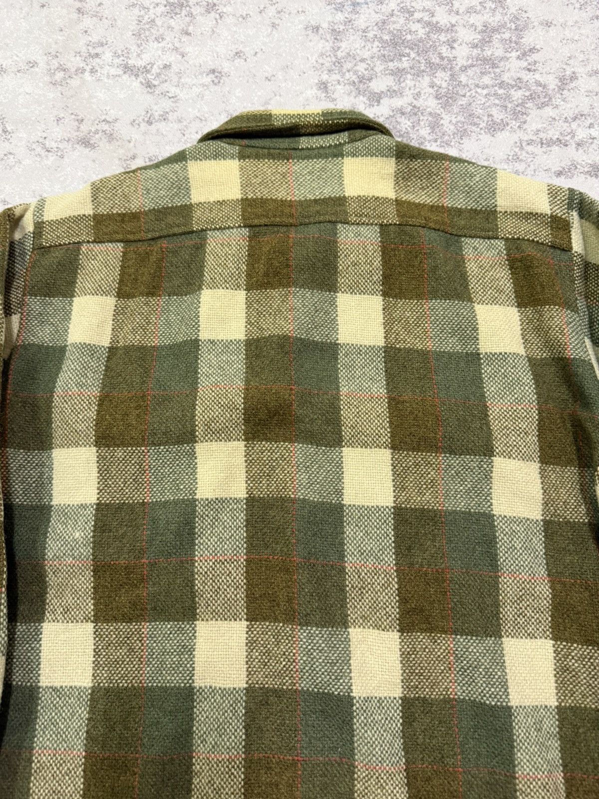 Vintage Vintage Leo polta Men's Sports Plaid Wool Button Up Shirt Size US M / EU 48-50 / 2 - 9 Thumbnail