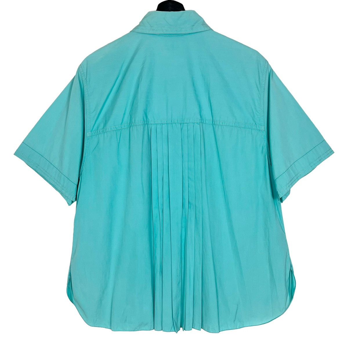 Chanel × Vintage Vintage Chanel Pleated Short Sleeve Women Light Jacket Size L / US 10 / IT 46 - 14 Thumbnail