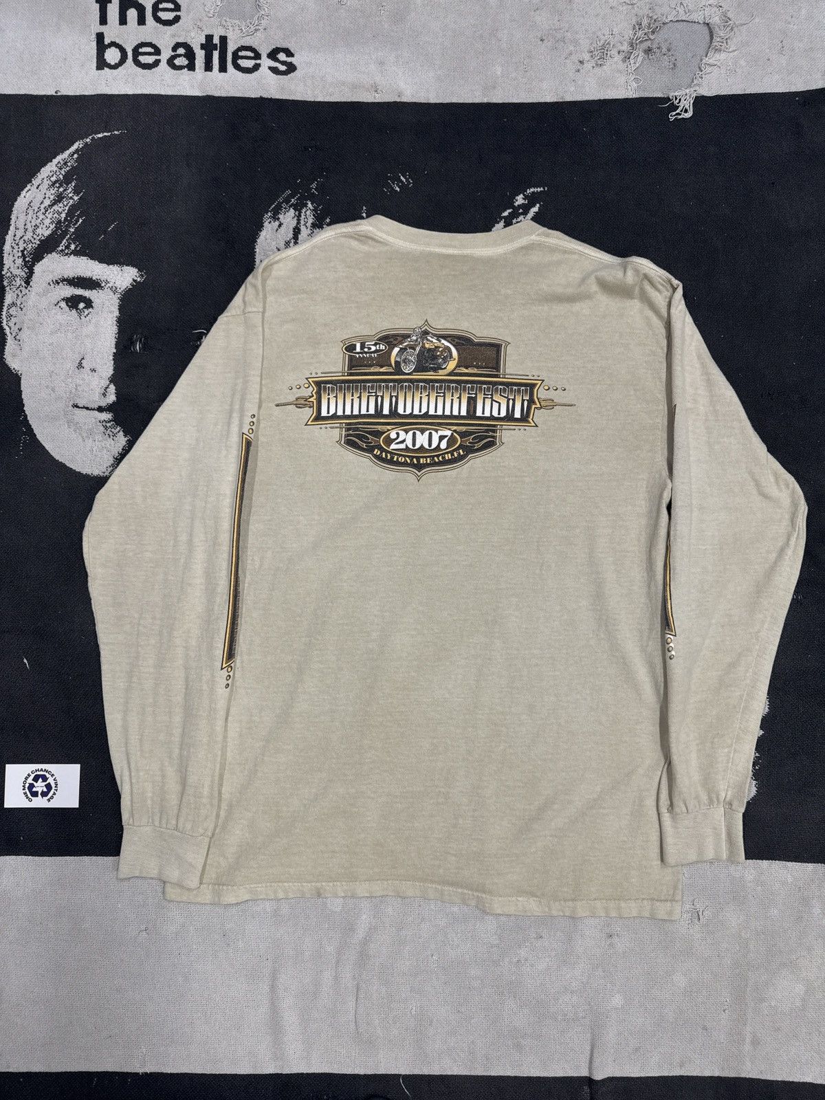 Vintage Biketoberfest 2007 Daytona Beach Motorcycle Y2K T-Shirt Size US XL / EU 56 / 4 - 2 Thumbnail