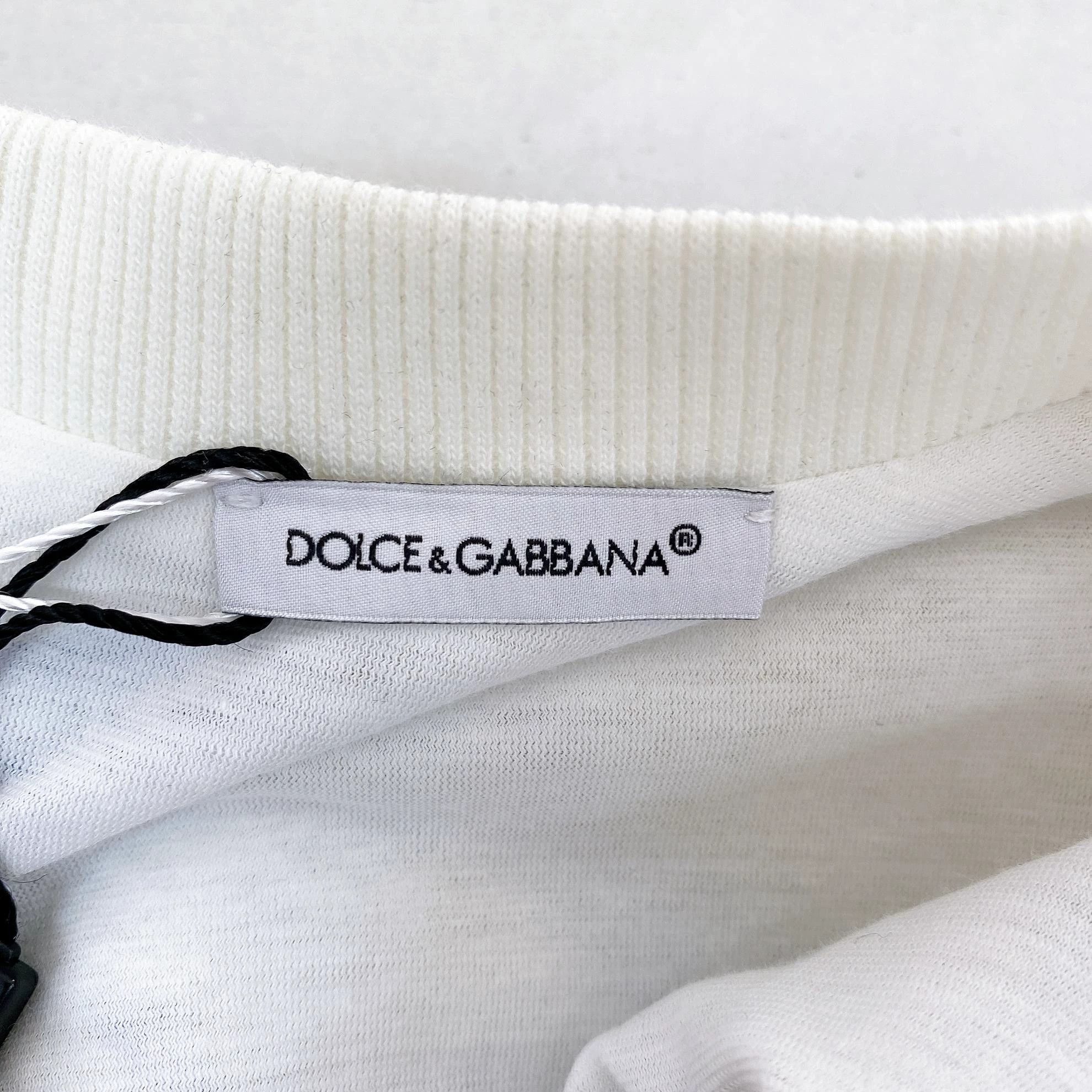 Dolce & Gabbana Dolce & Gabbana Printed T-Shirt New with Tags 11/12Y Size XXS / US 00 / IT 34 - 7 Thumbnail