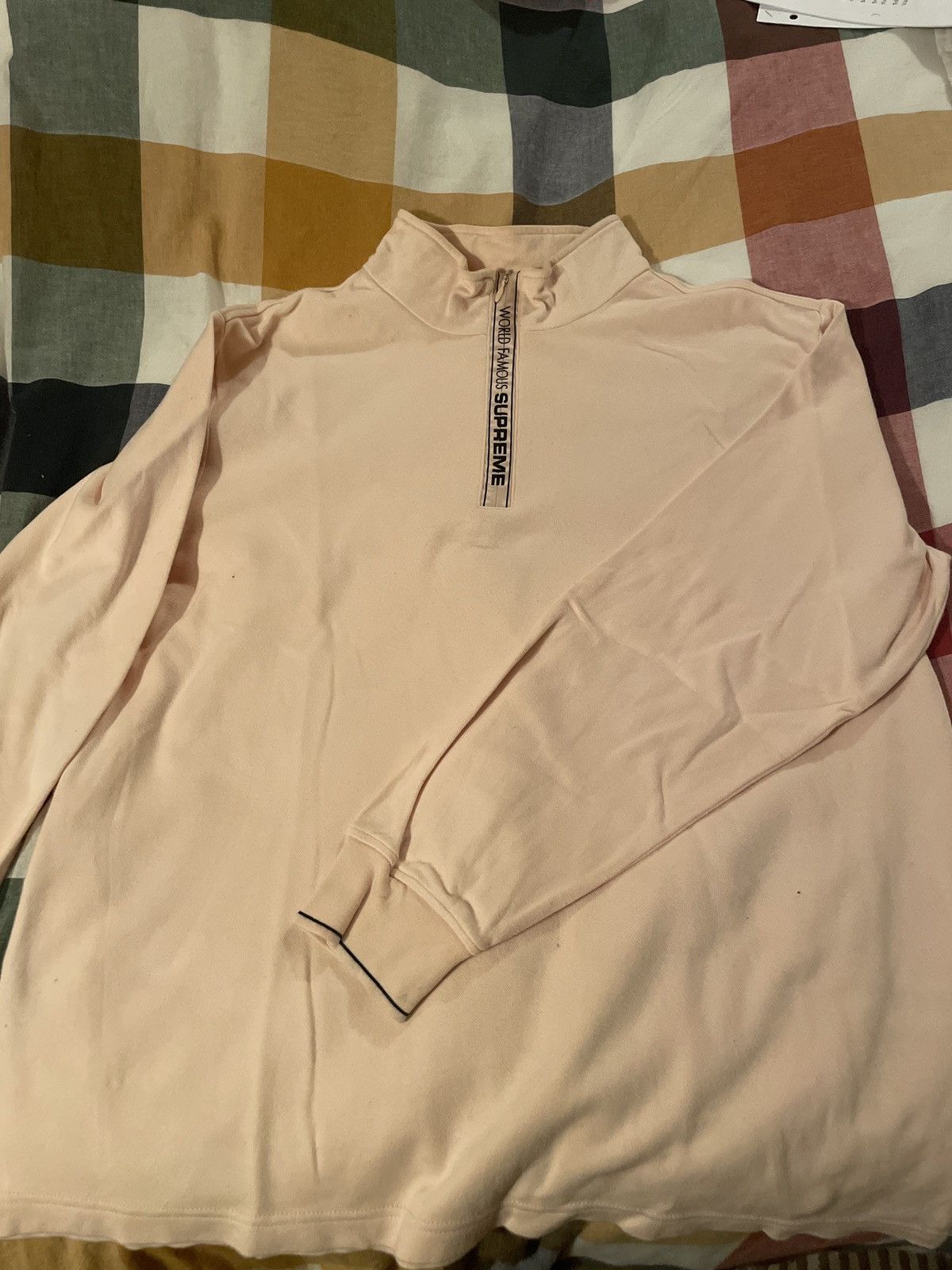 Supreme Supreme “World Famous” quarter zip sweater Size US L / EU 52-54 / 3 - 5 Thumbnail