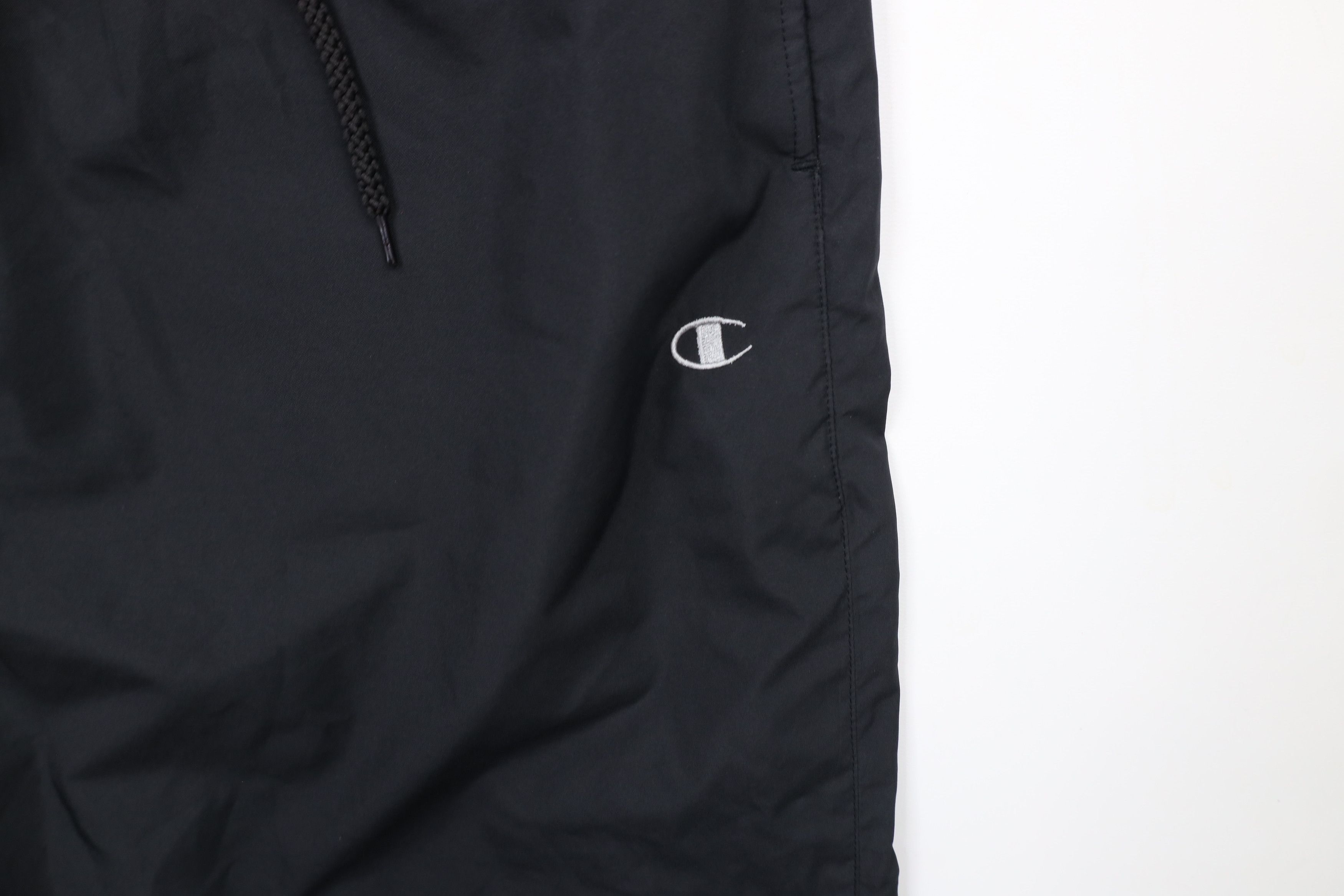 Champion × Vintage Vintage 90s Champion Logo Lined Wide Leg Windbreaker Pants Size US 36 / EU 52 - 6 Thumbnail