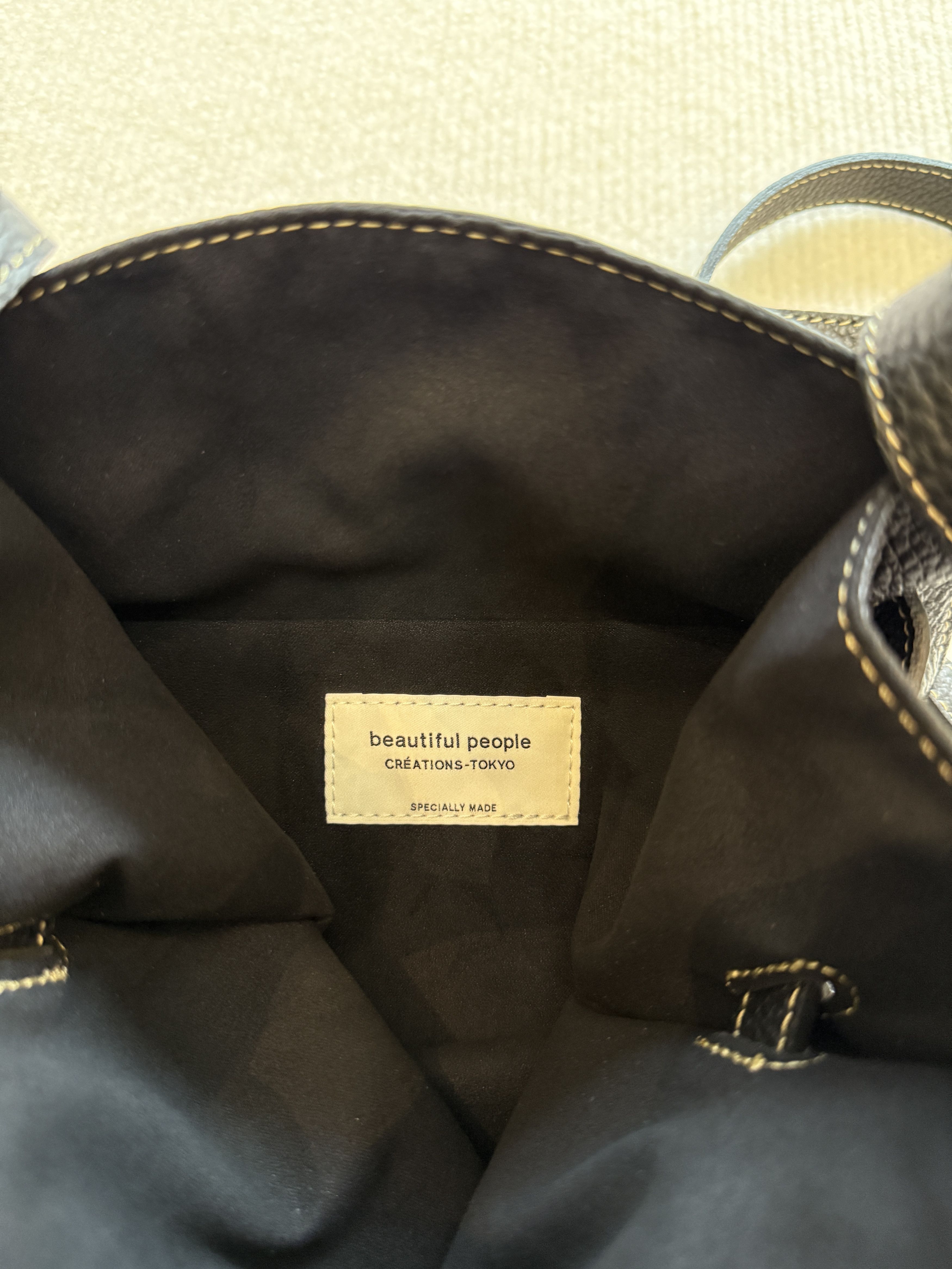 Other Beautiful People Market Shoulder Bag Shrink Leather Birkin Size ONE SIZE - 3 Thumbnail