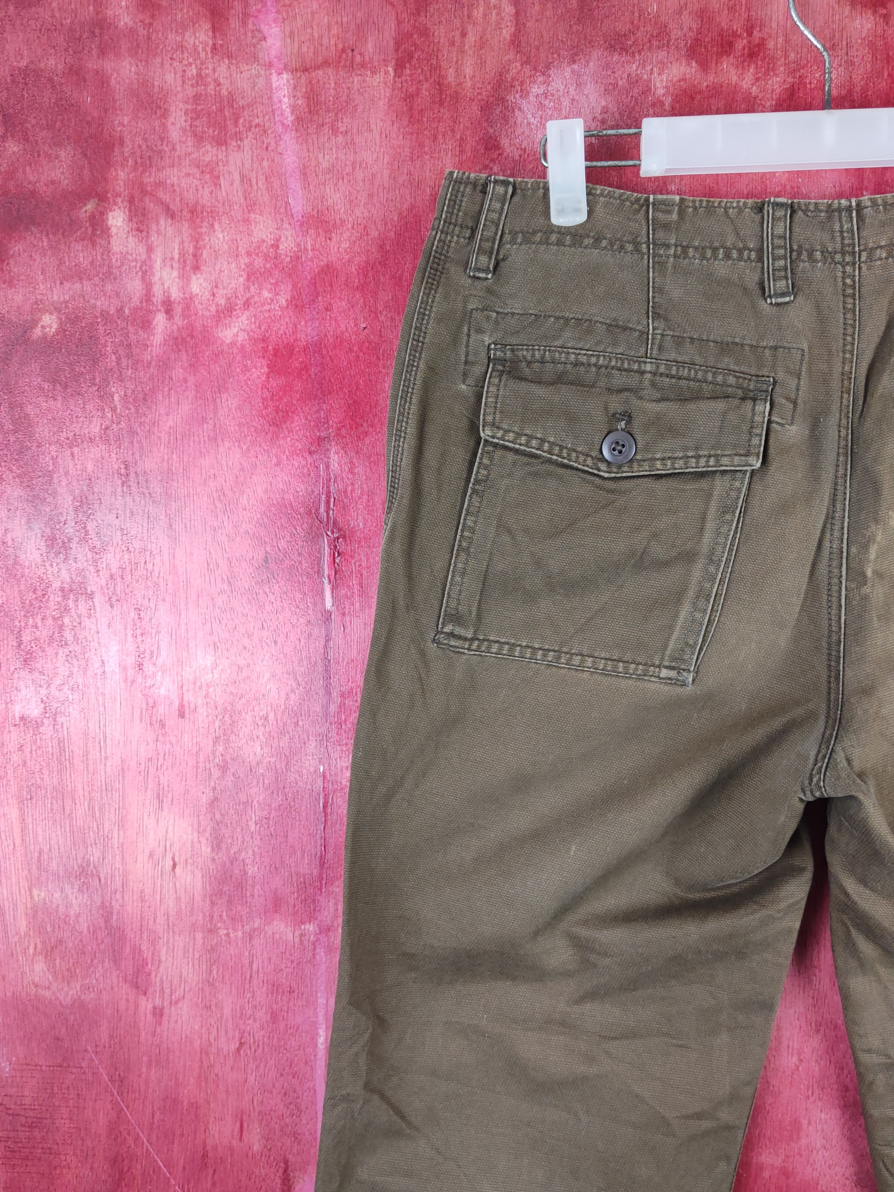 Eddie Bauer Eddie Bauer Dark Brown Multipocket Jeans #S1721 Size US 33 - 8 Thumbnail