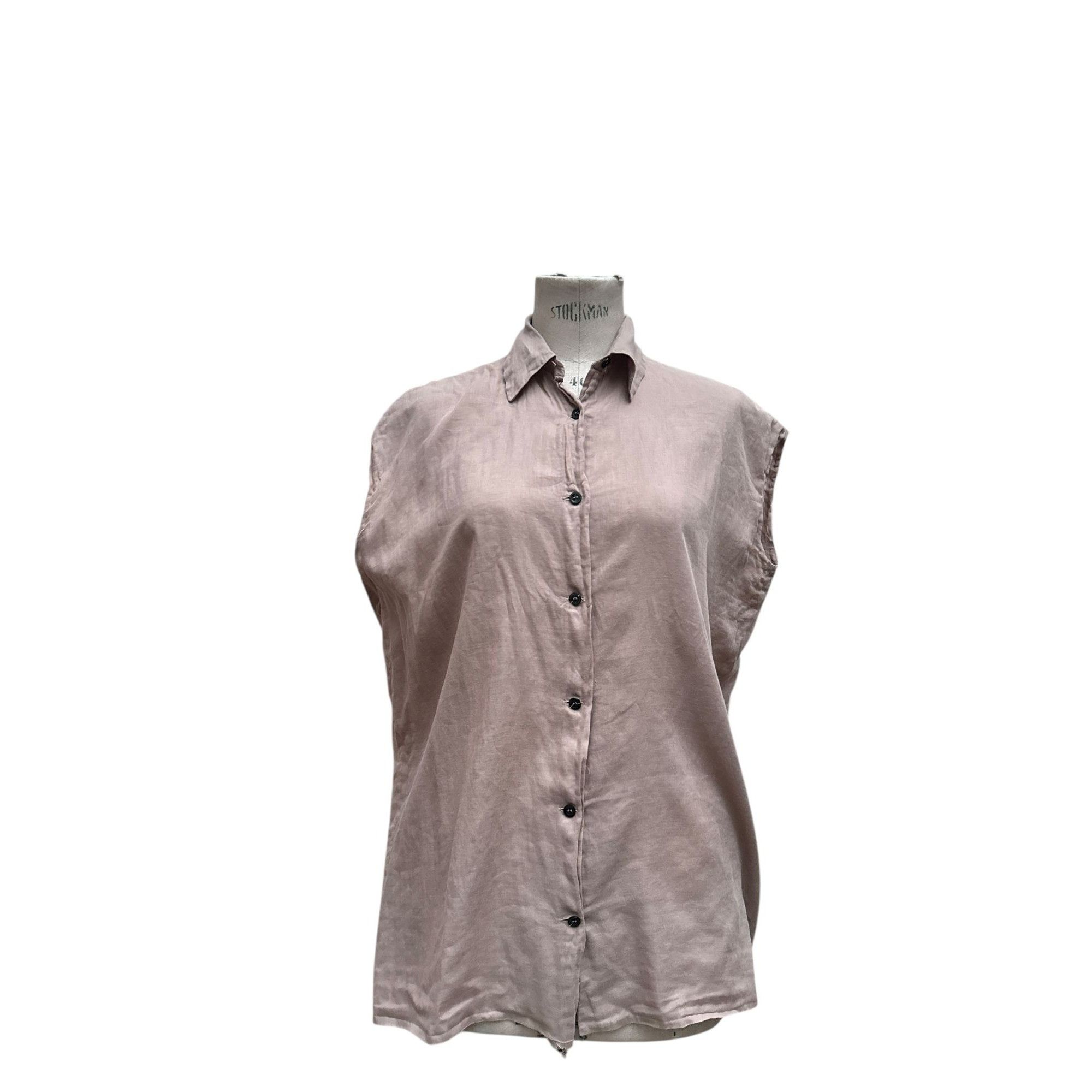 Helmut Lang Brown Cotton Shirt Size L / US 10 / IT 46 - 1 Thumbnail