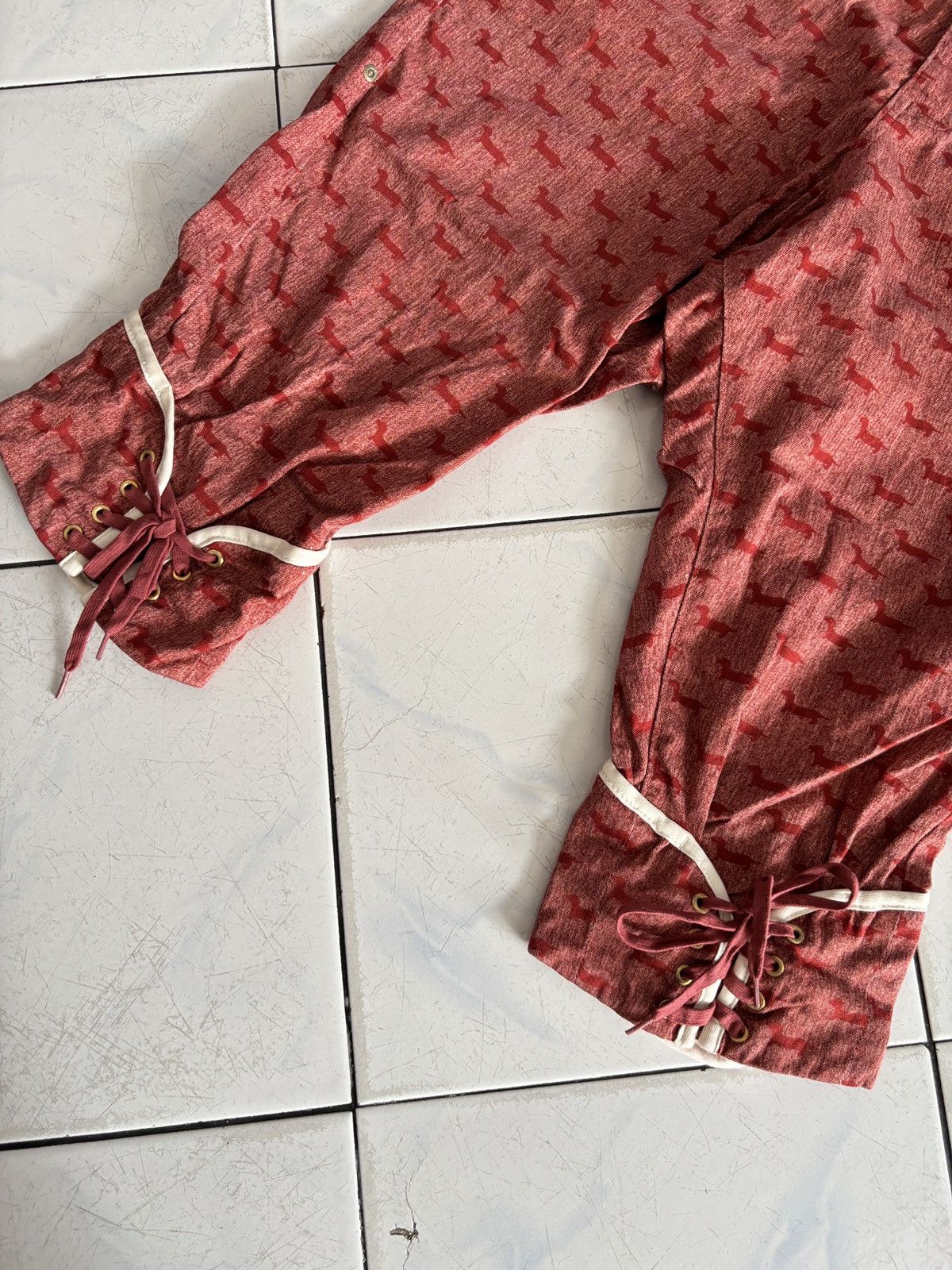 mercibeaucoup 🔥Rare!! Mercibeaucoup fullprinted dog pants Size US 33 - 2 Thumbnail