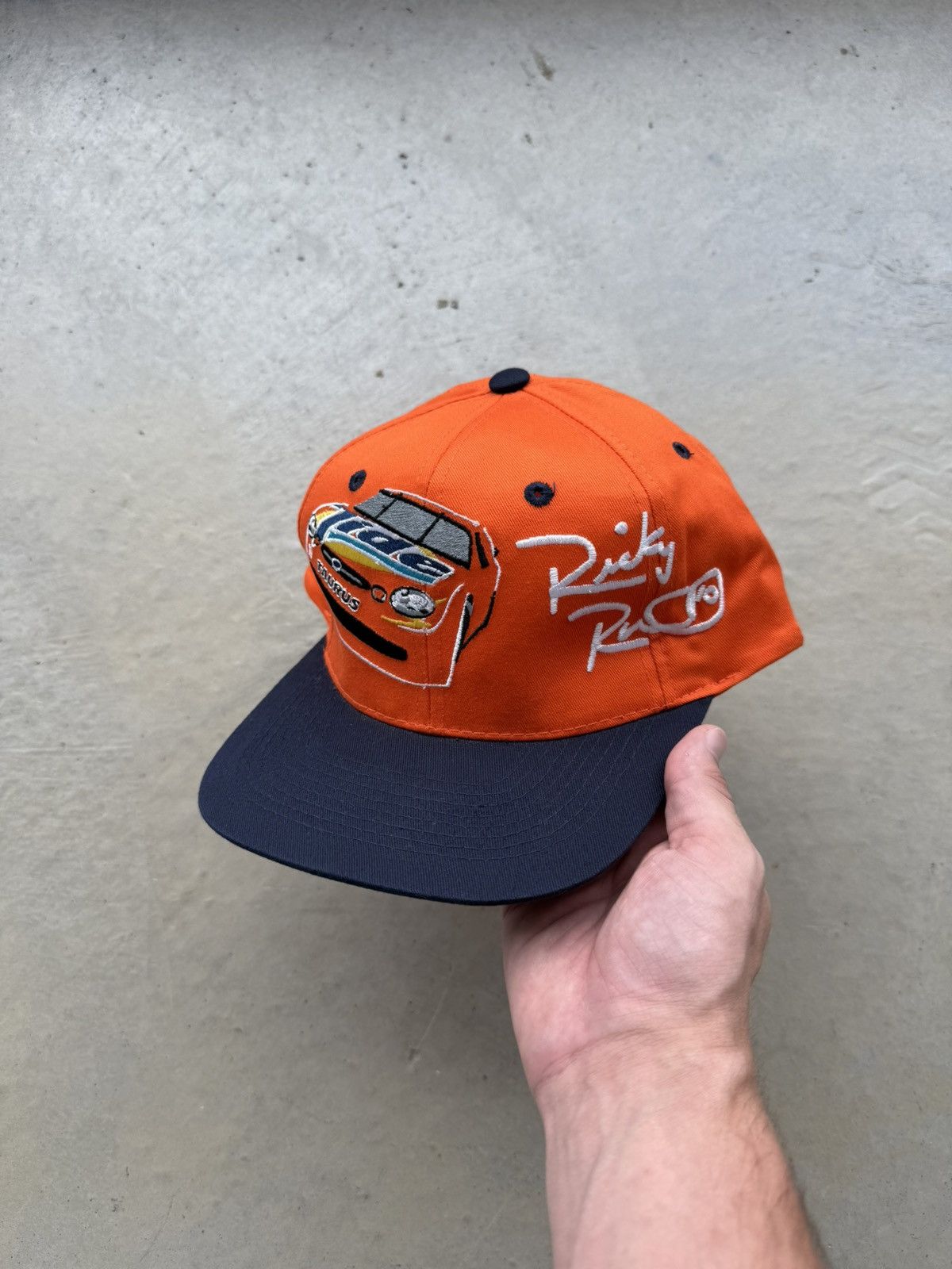 Vintage Vintage 90s Ricky Rudd Tide Racing Nascar Hat Size ONE SIZE - 1 Thumbnail