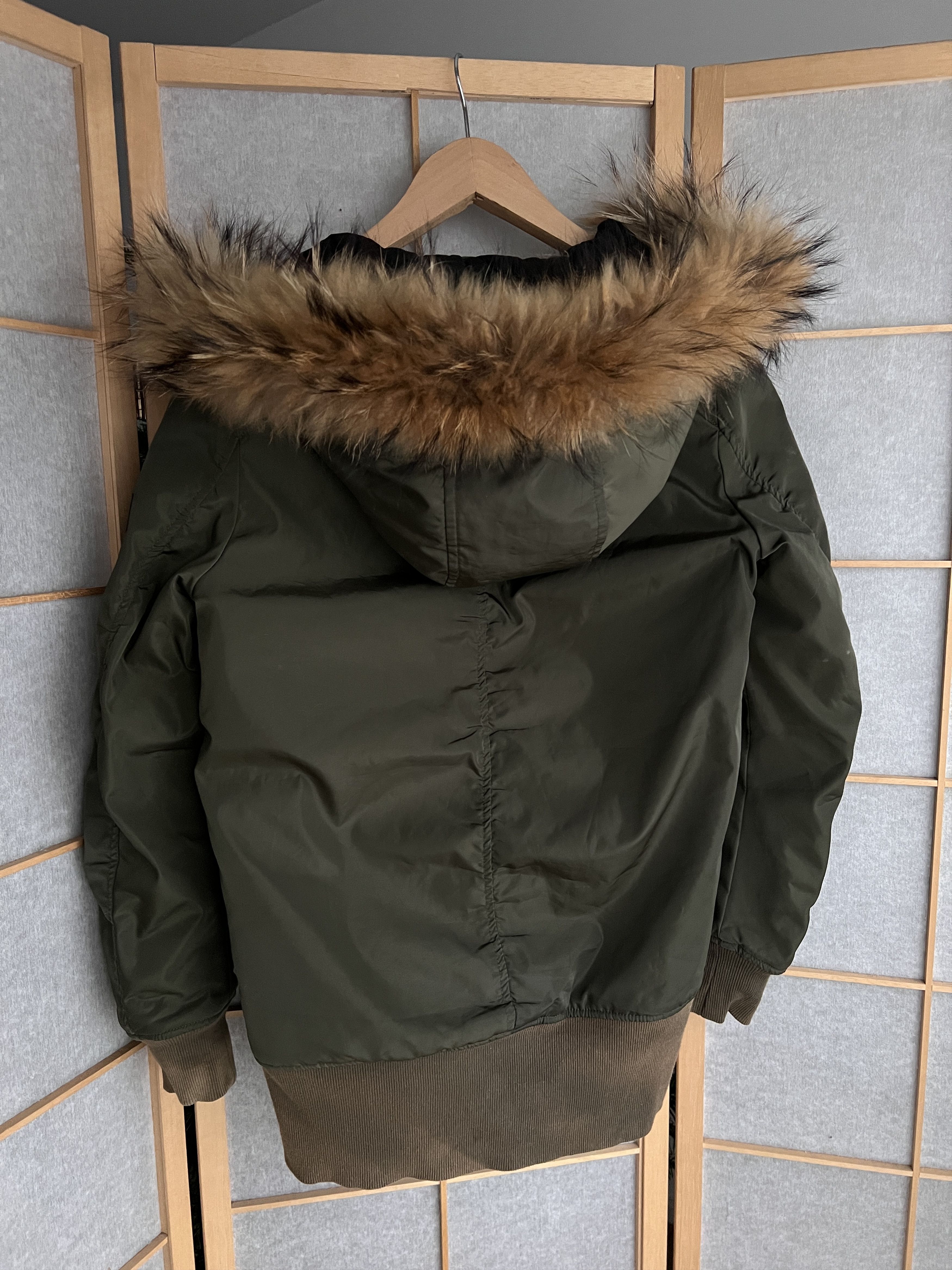 Burberry Burberry vintage faux fur hood bomber jacket avant garde y2k Size M / US 6-8 / IT 42-44 - 22 Thumbnail