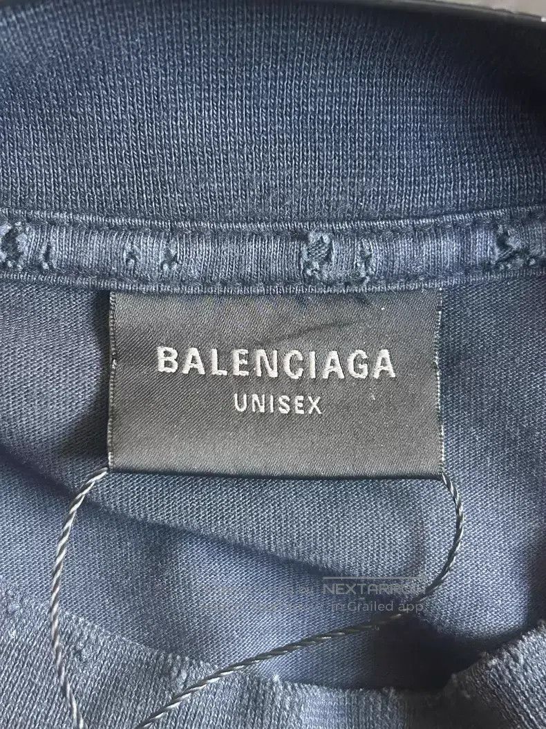 Balenciaga Balenciaga Glitter logo short sleeve T-shirt M size Size US M / EU 48-50 / 2 - 3 Thumbnail