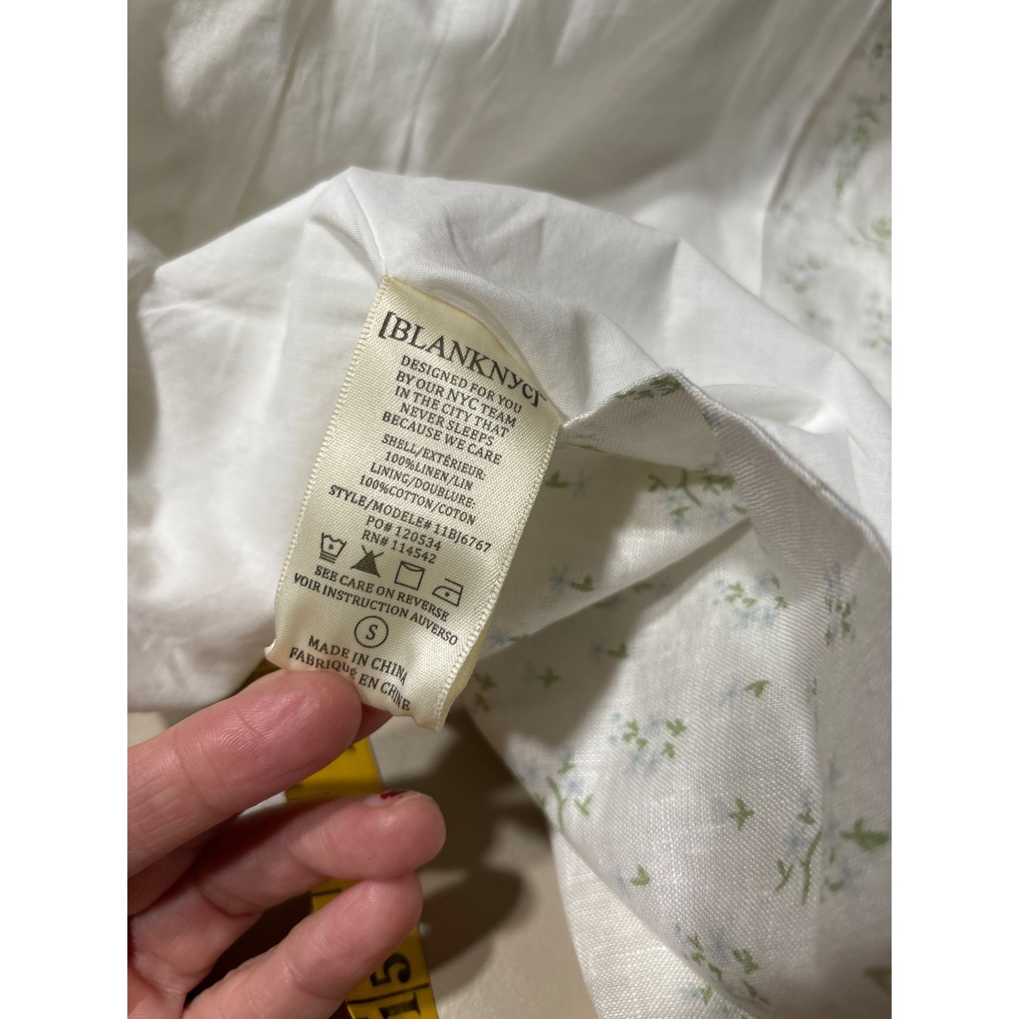 Other BLANKNYC Floral Print Linen Blazer In Flower Field, Sz. S Size S / US 4 / IT 40 - 8 Thumbnail