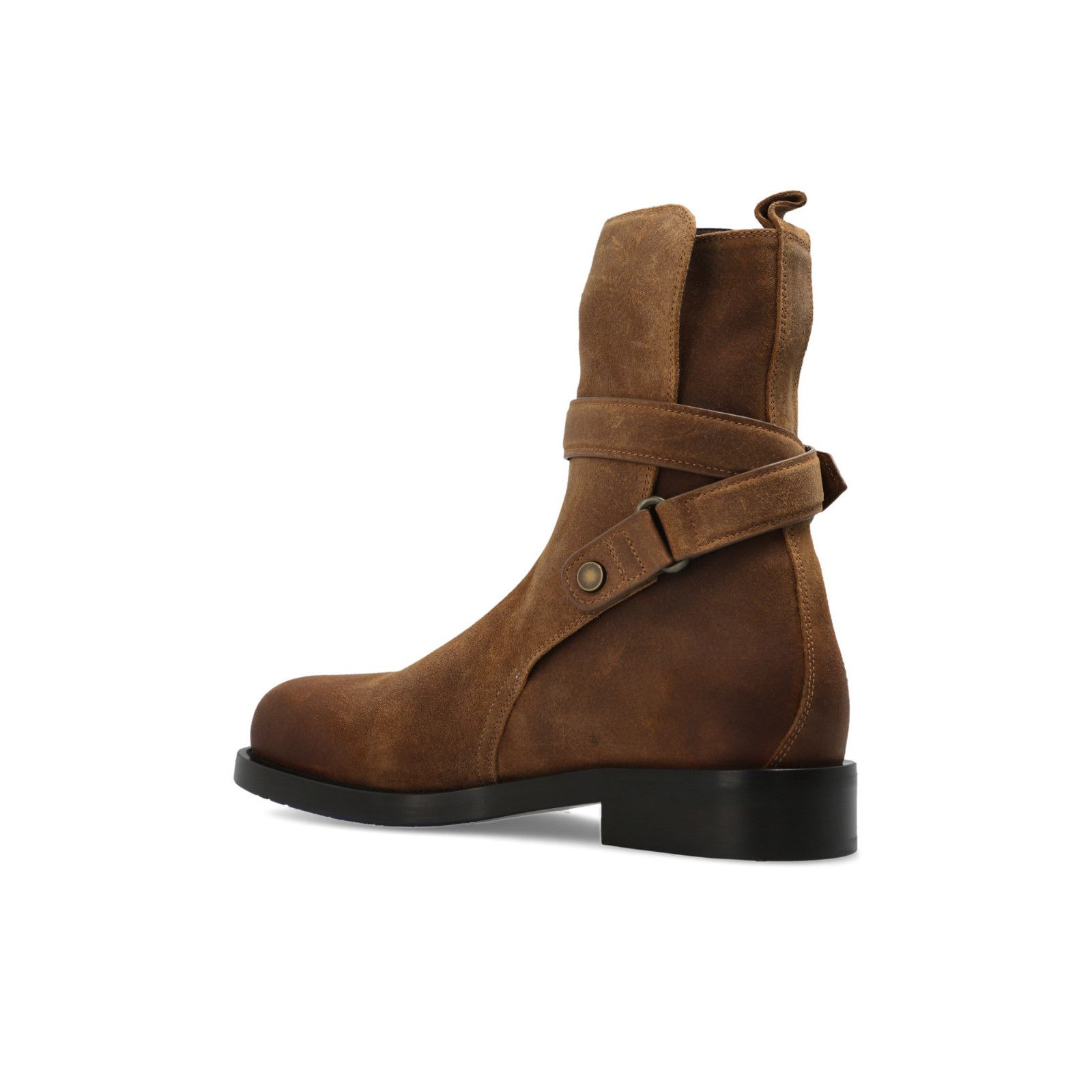 Burberry Brown Suede Ankle Boots New And Authentic (Men's si