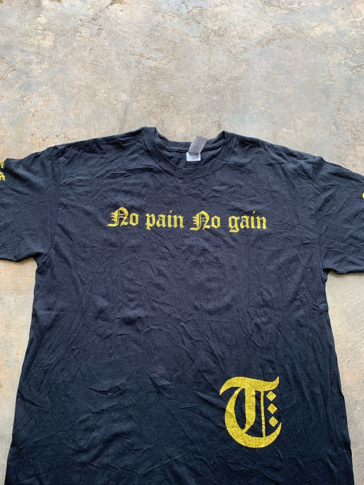 Hysteric Glamour × If Six Was Nine × Japanese Brand Y2k No pain no gain Ifsixwasnine Lgb style Tshirt Size US XL / EU 56 / 4 - 2 Thumbnail