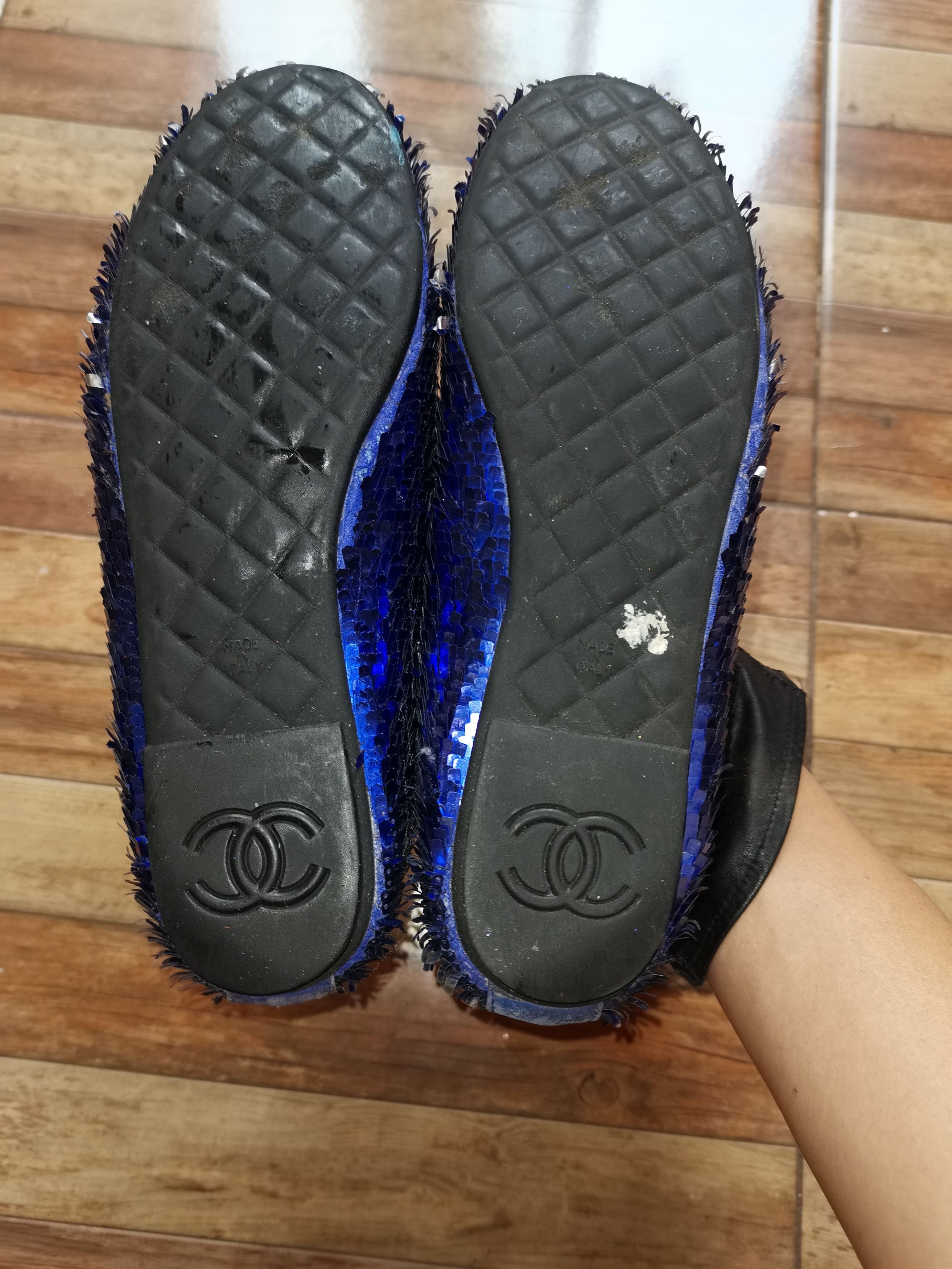 Chanel Chanel sequins flats rare colorway Size US 5.5 / IT 35.5 - 12 Thumbnail