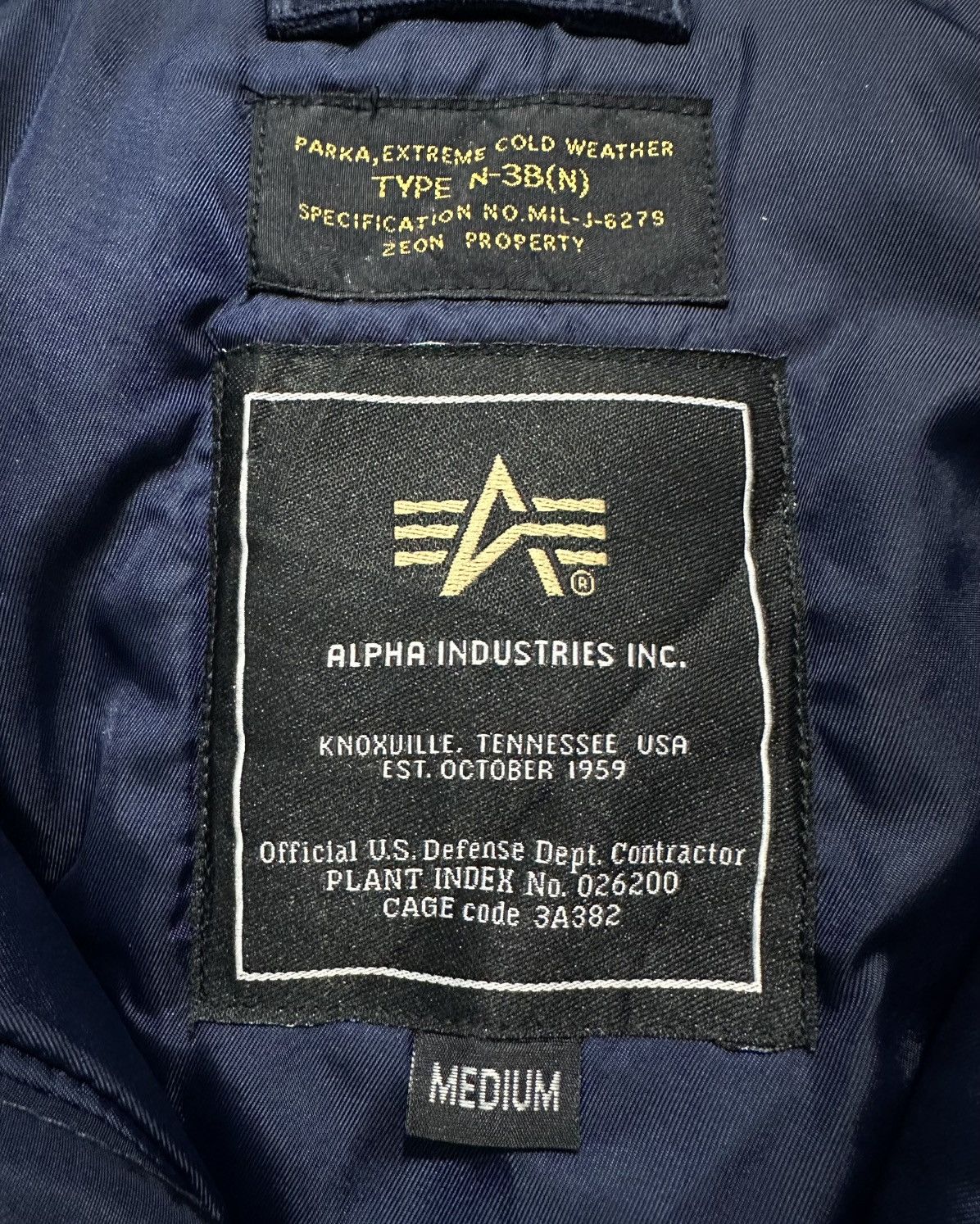 Alpha Industries Alpha Industries X Gundam Zeon N3B Fur Parka Bomber Jacket Size US M / EU 48-50 / 2 - 8 Thumbnail
