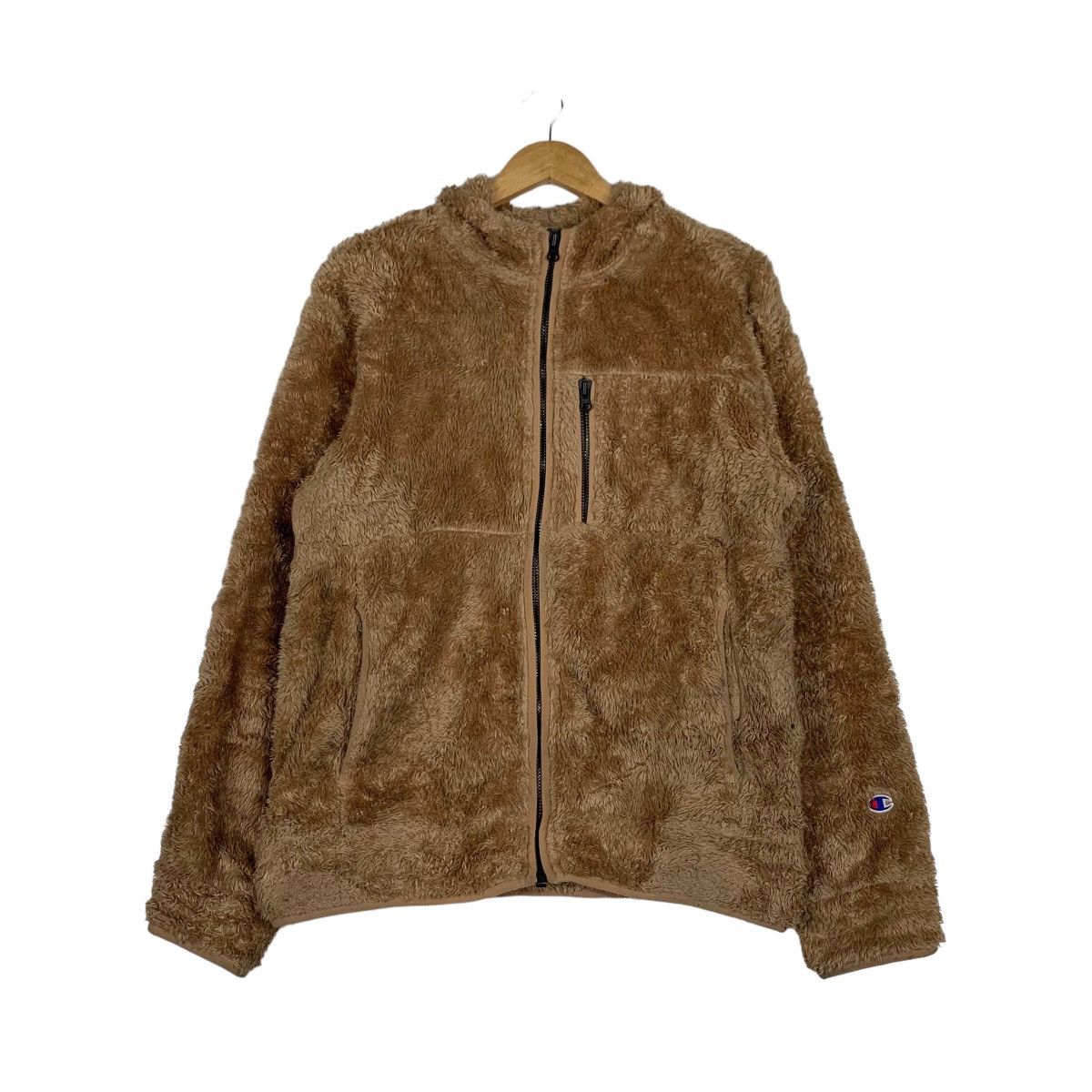 Champion CHAMPION Deep Pile Zipper Fleece Hoodie #1099-C50 Size US L / EU 52-54 / 3 - 1 Thumbnail