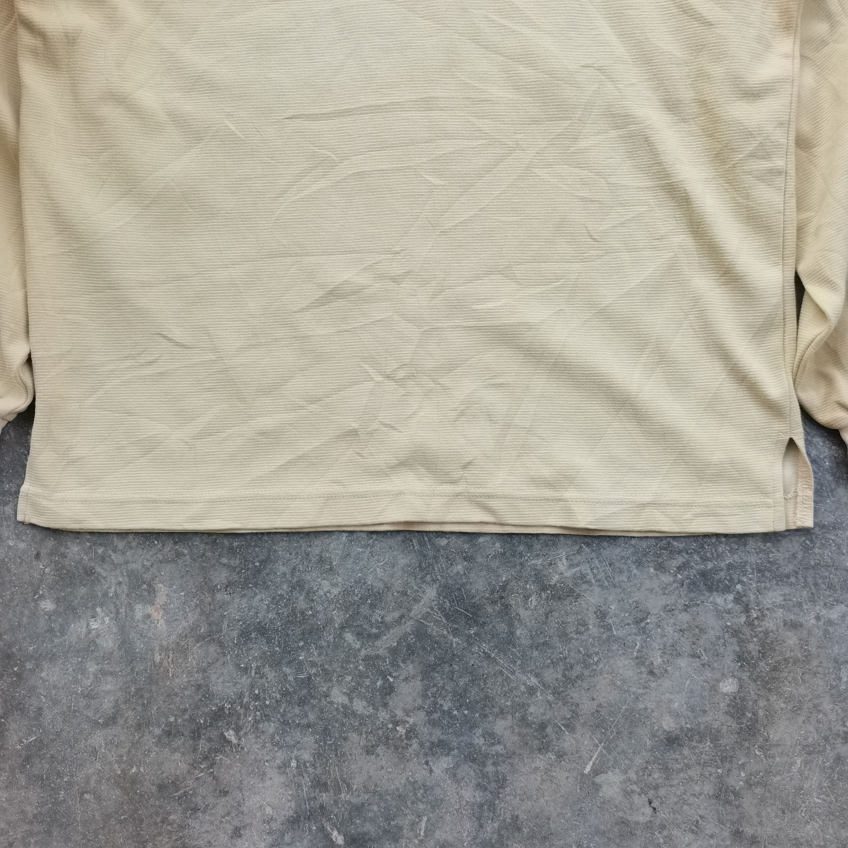 Kansai Yamamoto × Vintage Vintage SISSY By KANSAI YAMAMOTO Half Zipper Longsleeve Tee Size US M / EU 48-50 / 2 - 5 Thumbnail