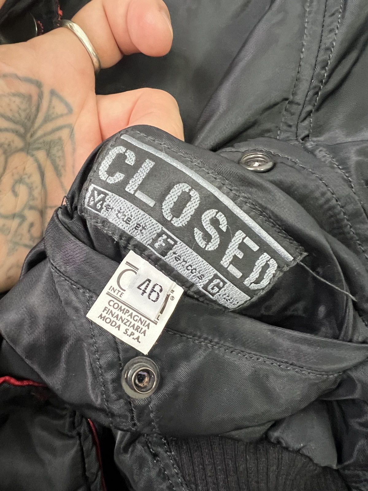 CLOSED × Marithe + Francois Girbaud Marithe Francois Girbaud reversible avant garde jacket Size L / US 10 / IT 46 - 13 Thumbnail