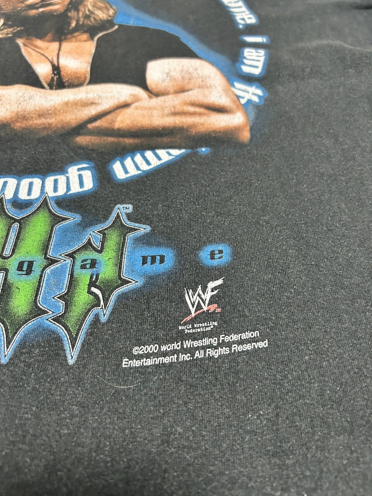Vintage × WWE × WWF Vintage Triple H HHH The Game WWE 2000 T-shirt size M Size US M / EU 48-50 / 2 - 4 Thumbnail