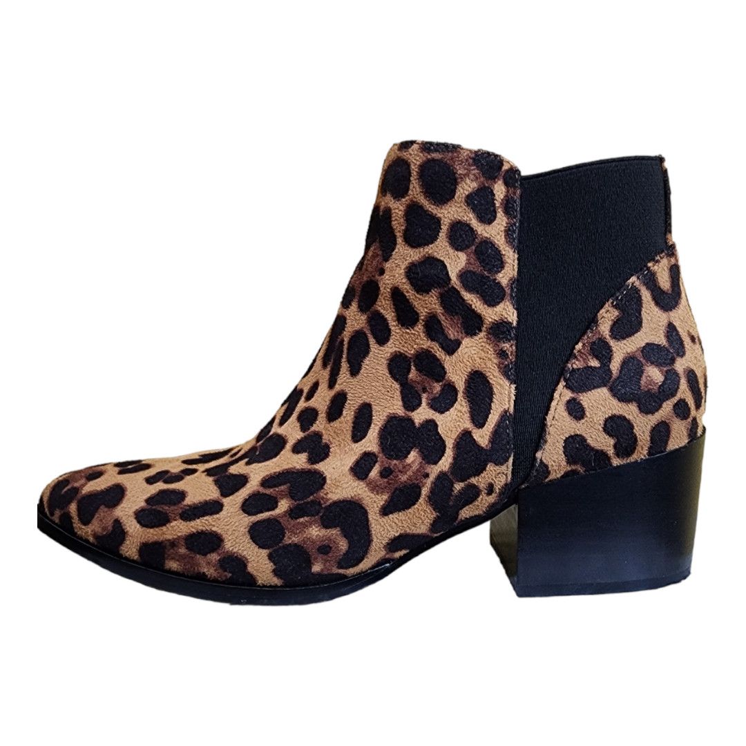Chinese Laundry Chinese Laundry Finn Leopard Print Ankle Bootie Women’s 6.5 Size US 6.5 / IT 36.5 - 4 Thumbnail