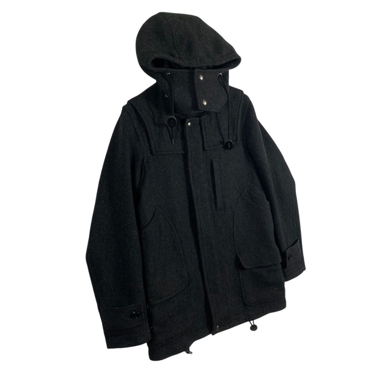 CABANE de ZUCCa × Issey Miyake × Zucca Vintage Cabane De Zucca Issey Miyake Hoodie Wool Size US S / EU 44-46 / 1 - 3 Thumbnail
