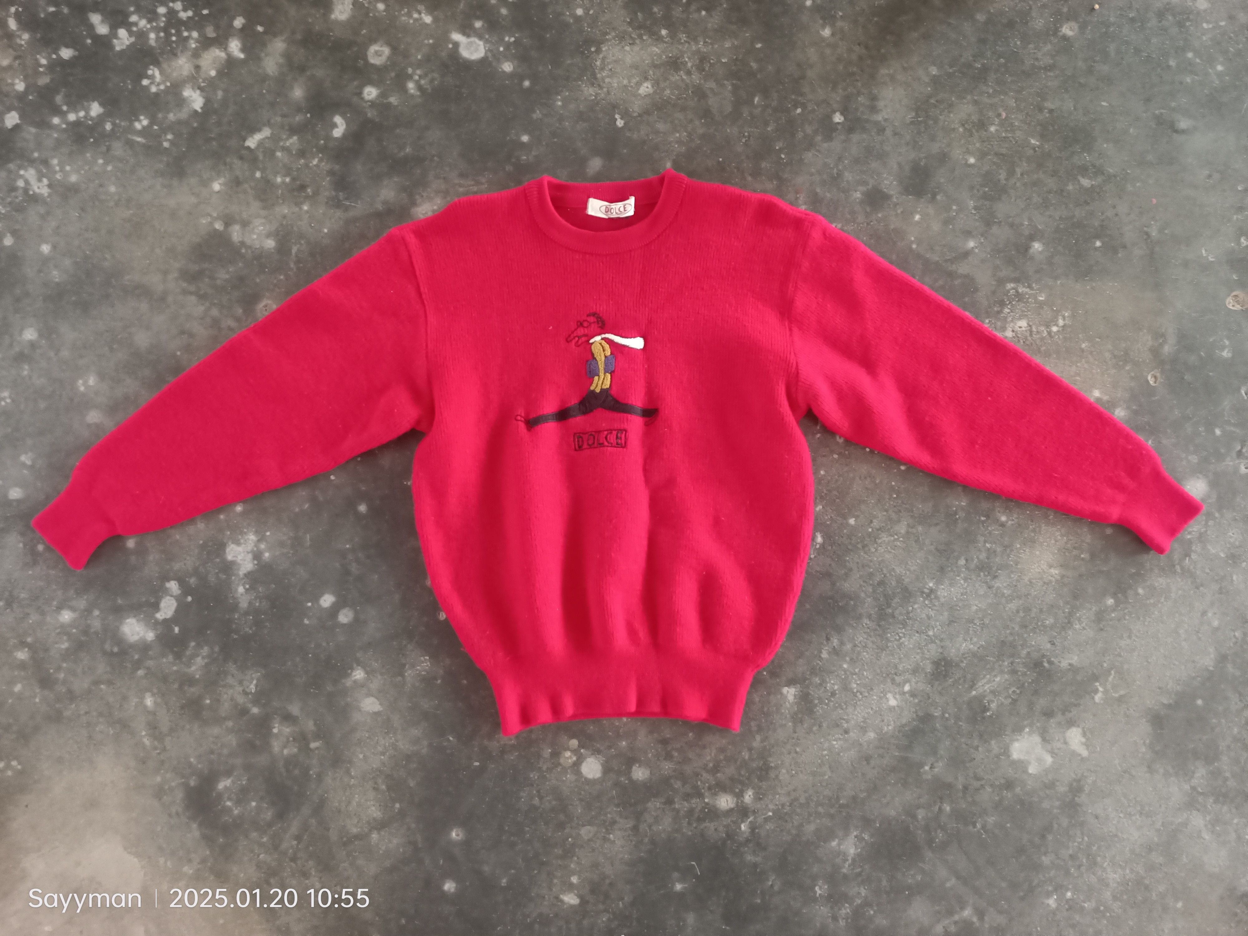 If Six Was Nine × Japanese Brand × Vintage Vintage Dolce Pull Over Knit Size US M / EU 48-50 / 2 - 2 Thumbnail