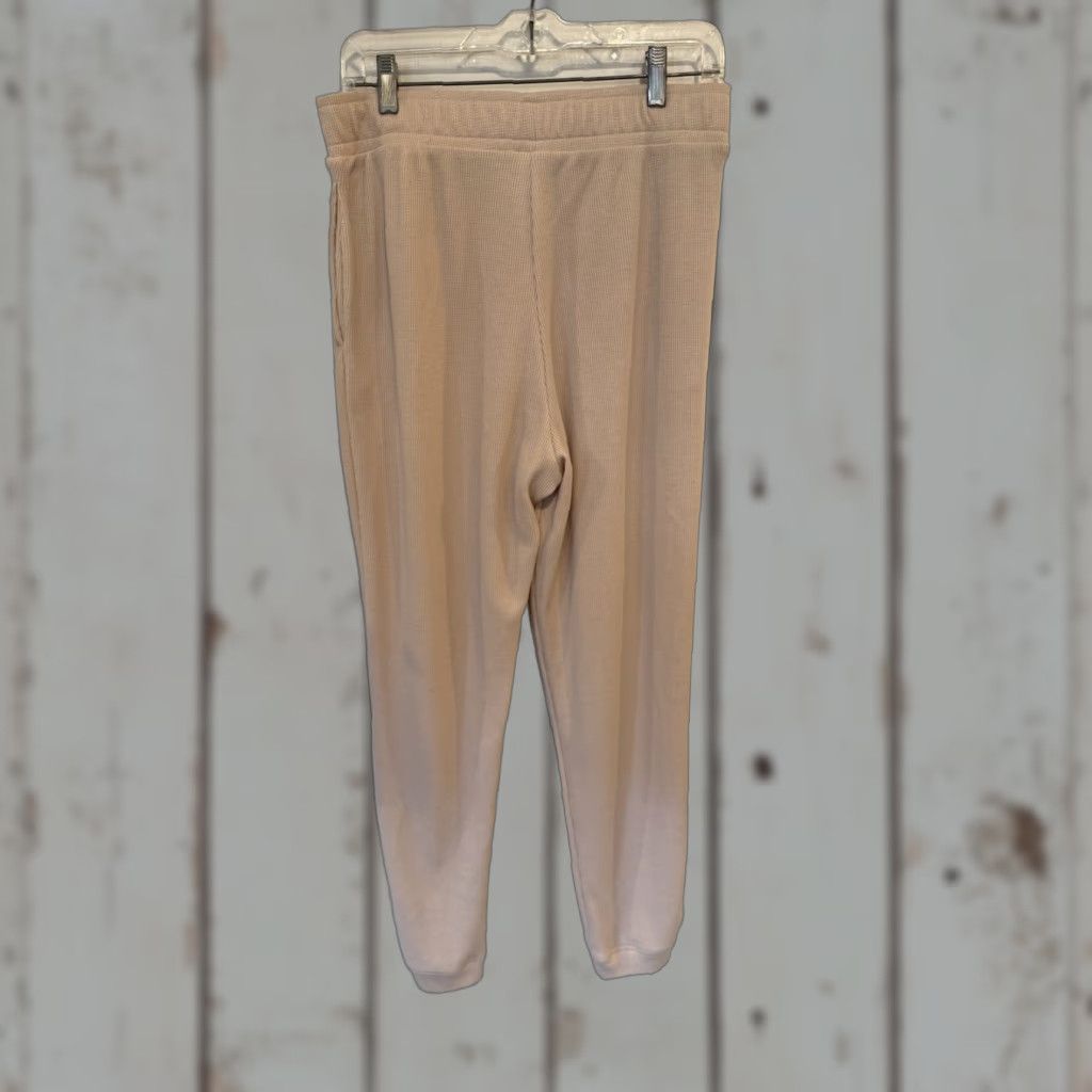 Victoria's Secret Victoria’s Secret PINK Jogger Pants Women Beige M Regular Athleisure Activewear Size Medium Size 32" / US 10 / IT 46 - 1 Thumbnail