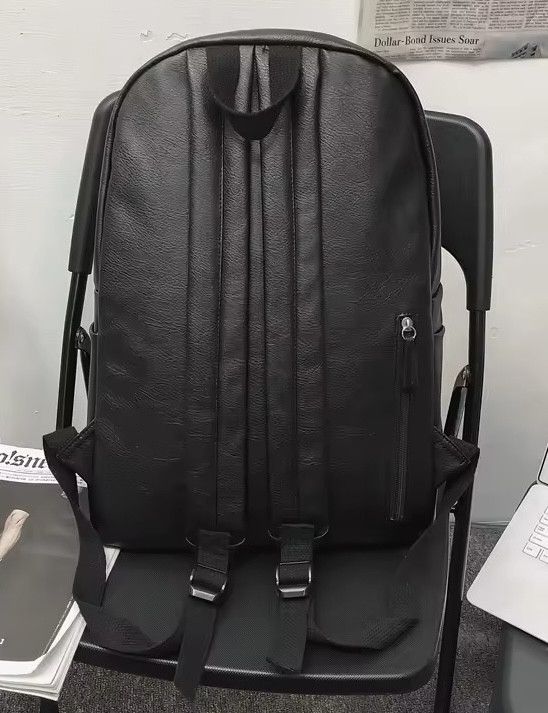 Japanese Brand Soft PU Leather Backpack Size ONE SIZE - 4 Thumbnail