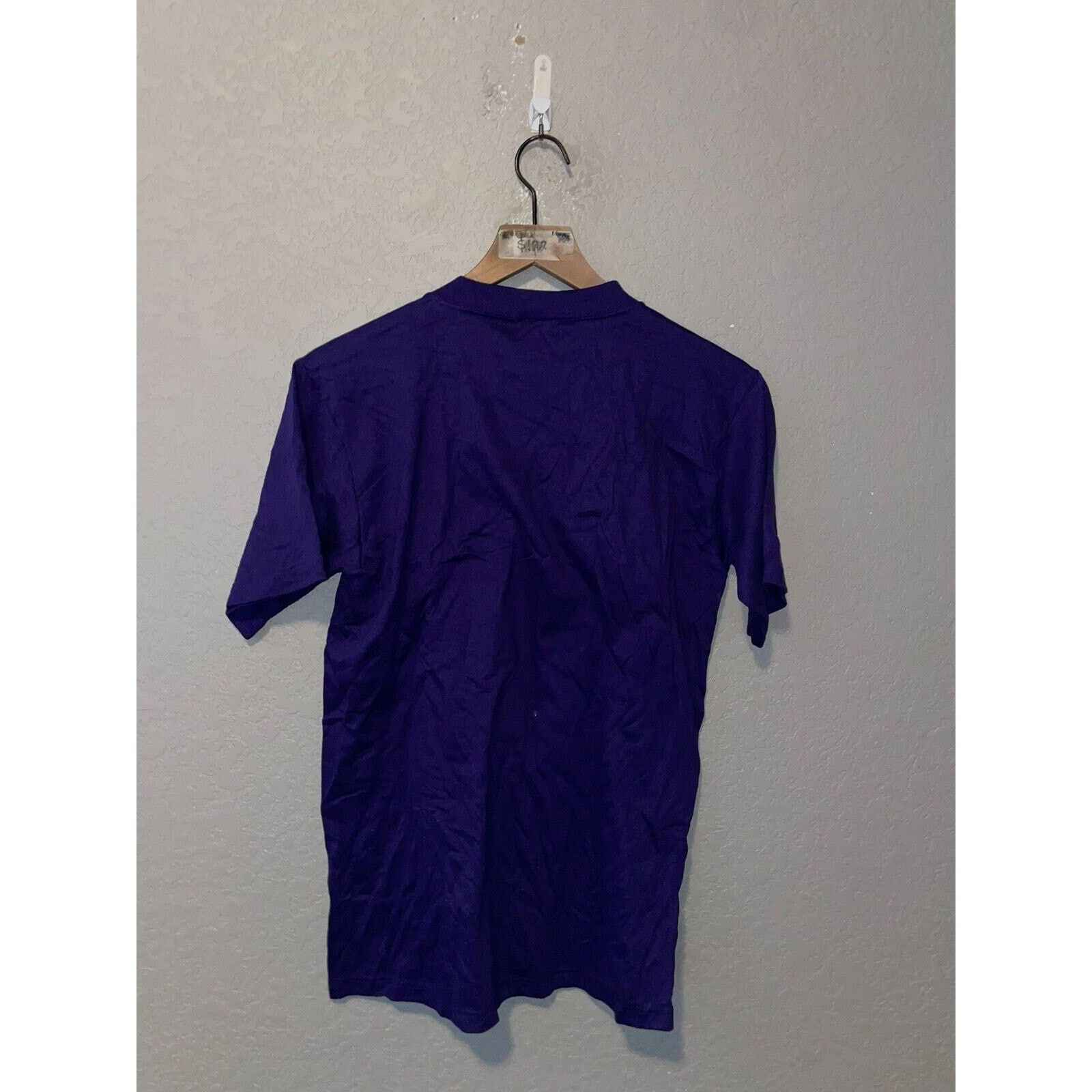 Jerzees Vintage Taos Shirt Mountains Purple Graphic Tee VTG 90s M Size US M / EU 48-50 / 2 - 10 Thumbnail
