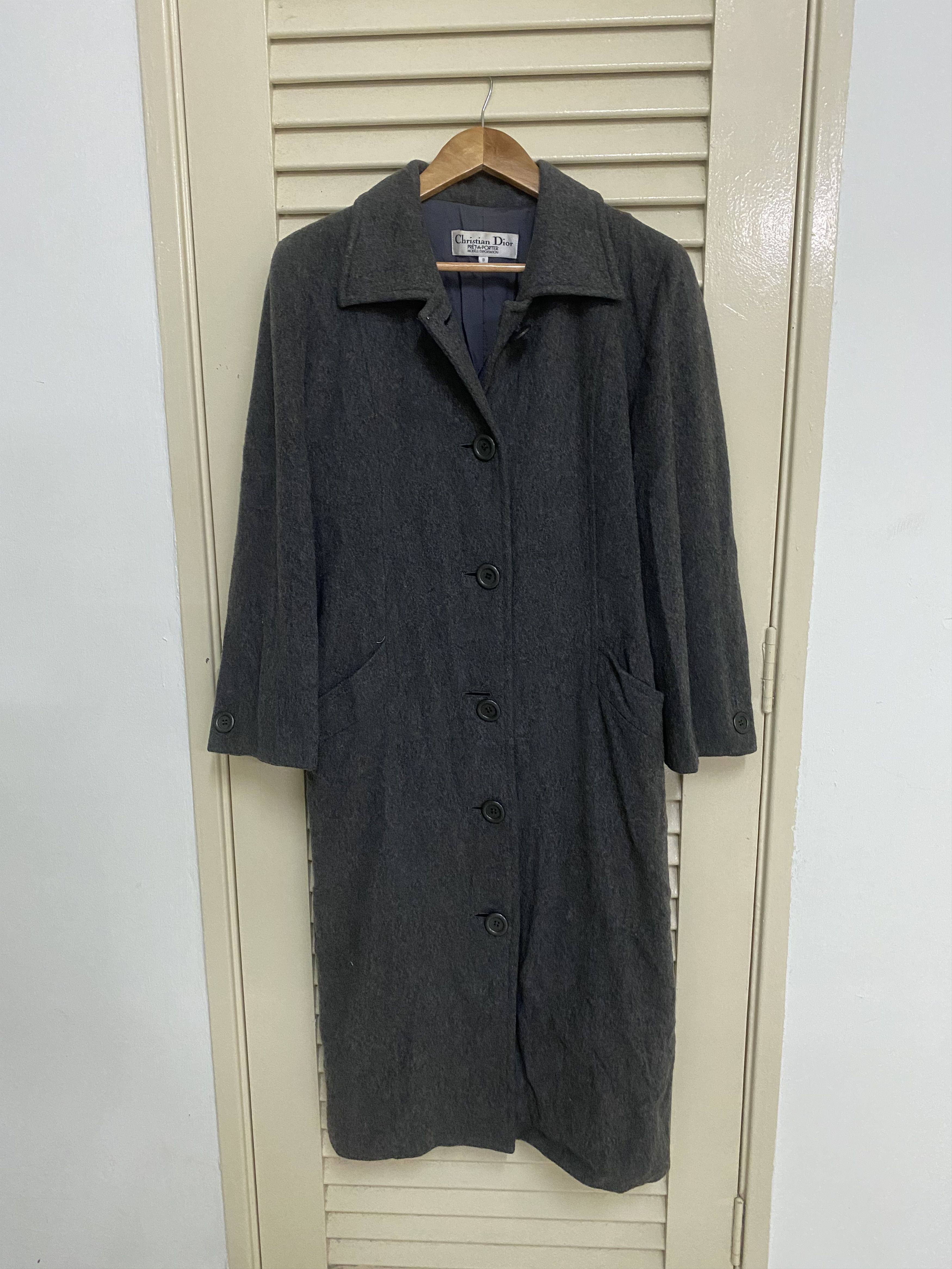 Dior AW98 Christian Dior Pret A Porter Wool Overcoat Size US M / EU 48-50 / 2 - 1 Thumbnail