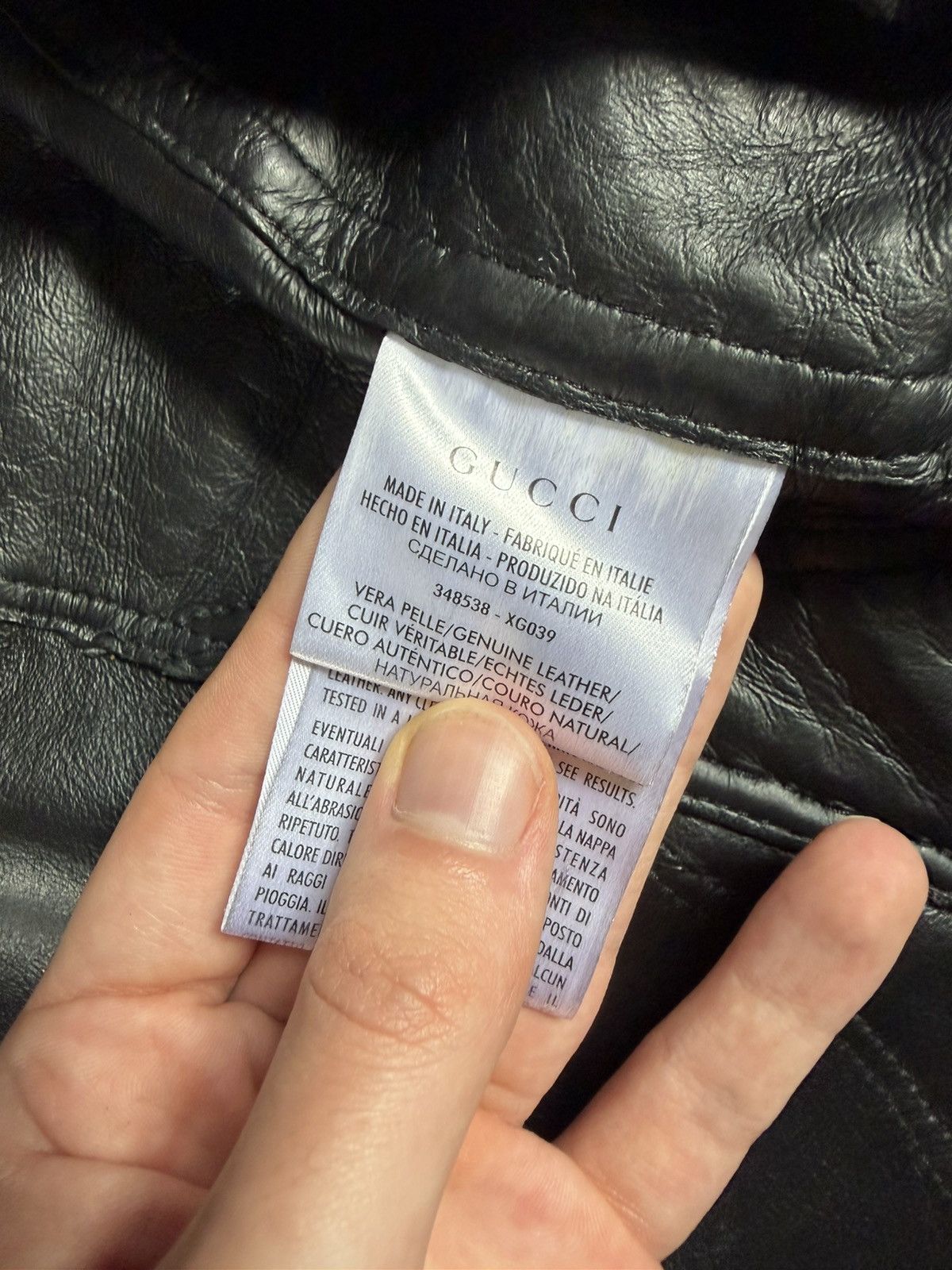 Gucci gucci ss14 multicolour panel leather jacket Size M / US 6-8 / IT 42-44 - 7 Thumbnail