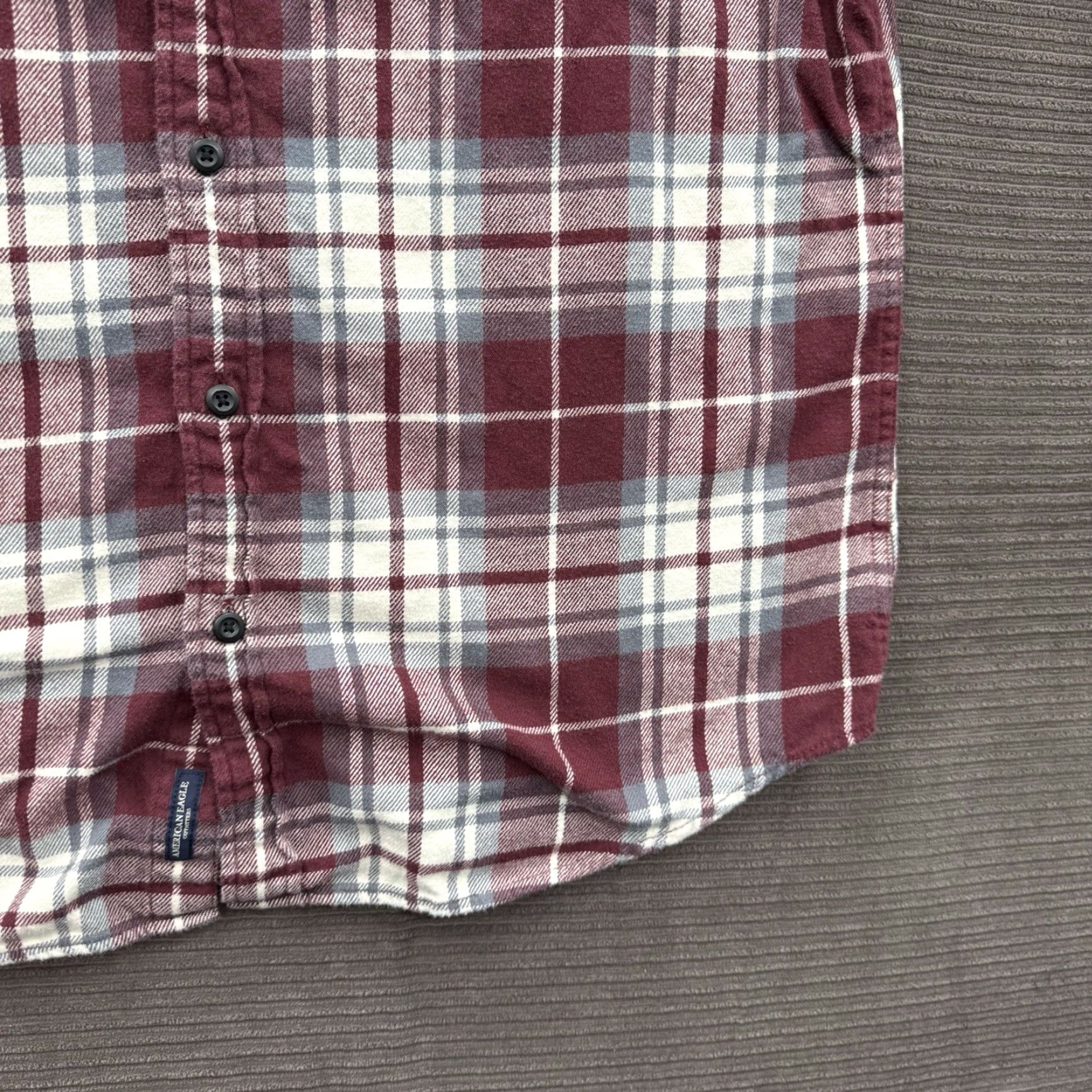 American Eagle Outfitters VINTAGE: No — American Eagle Outfitters Shirt Men XL Plaid Button-Up Cotton Long Sleeve Outdoor Fall Winter Size US XL / EU 56 / 4 - 7 Thumbnail