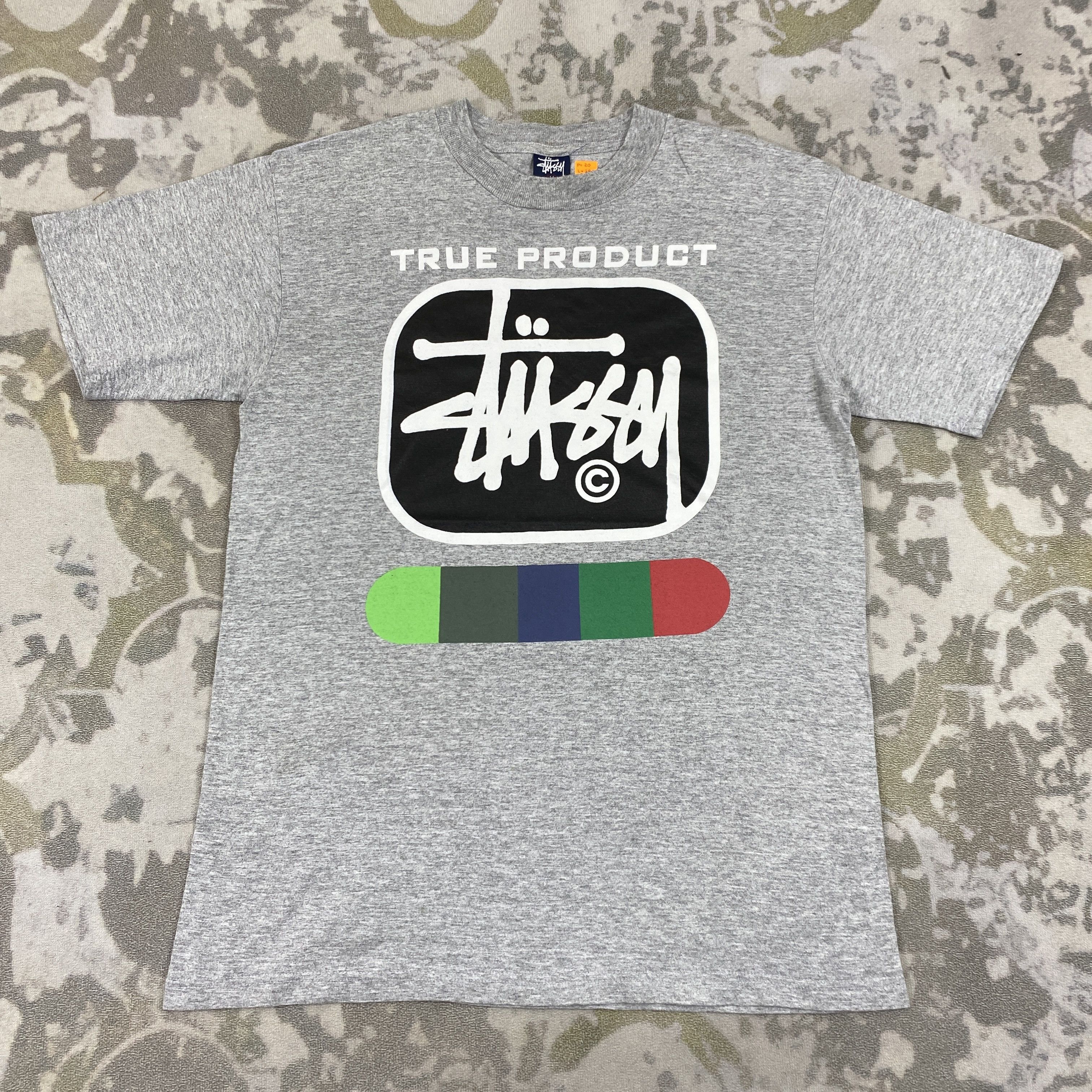 Stussy Vintage True Product Stussy Box Logo USA Medium Tshirt -D080 Size US M / EU 48-50 / 2 - 1 Thumbnail