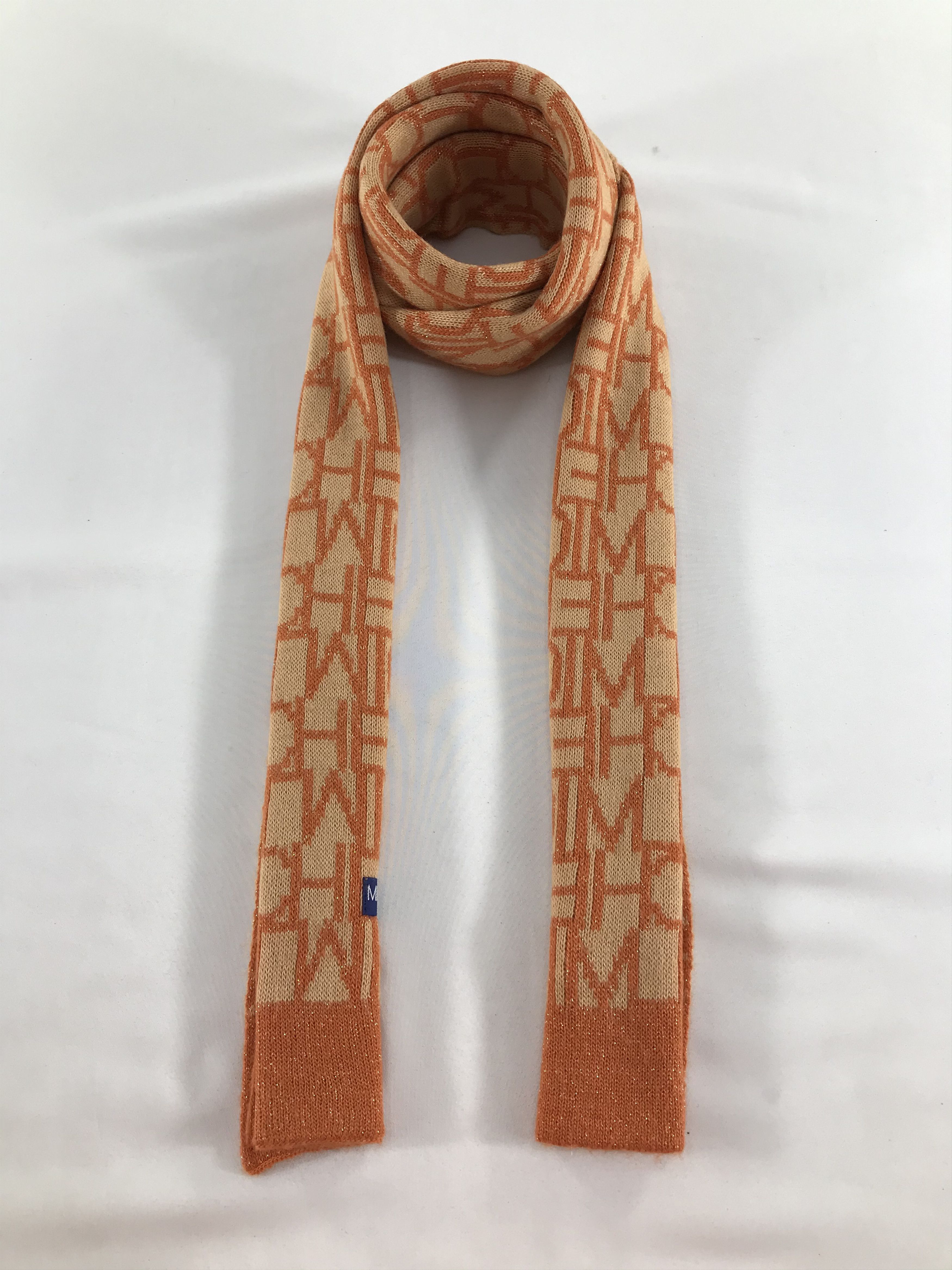 Michel Klein Michel Klein Wool Scarf Muffler Neck Warmer V205 Size ONE SIZE - 1 Thumbnail