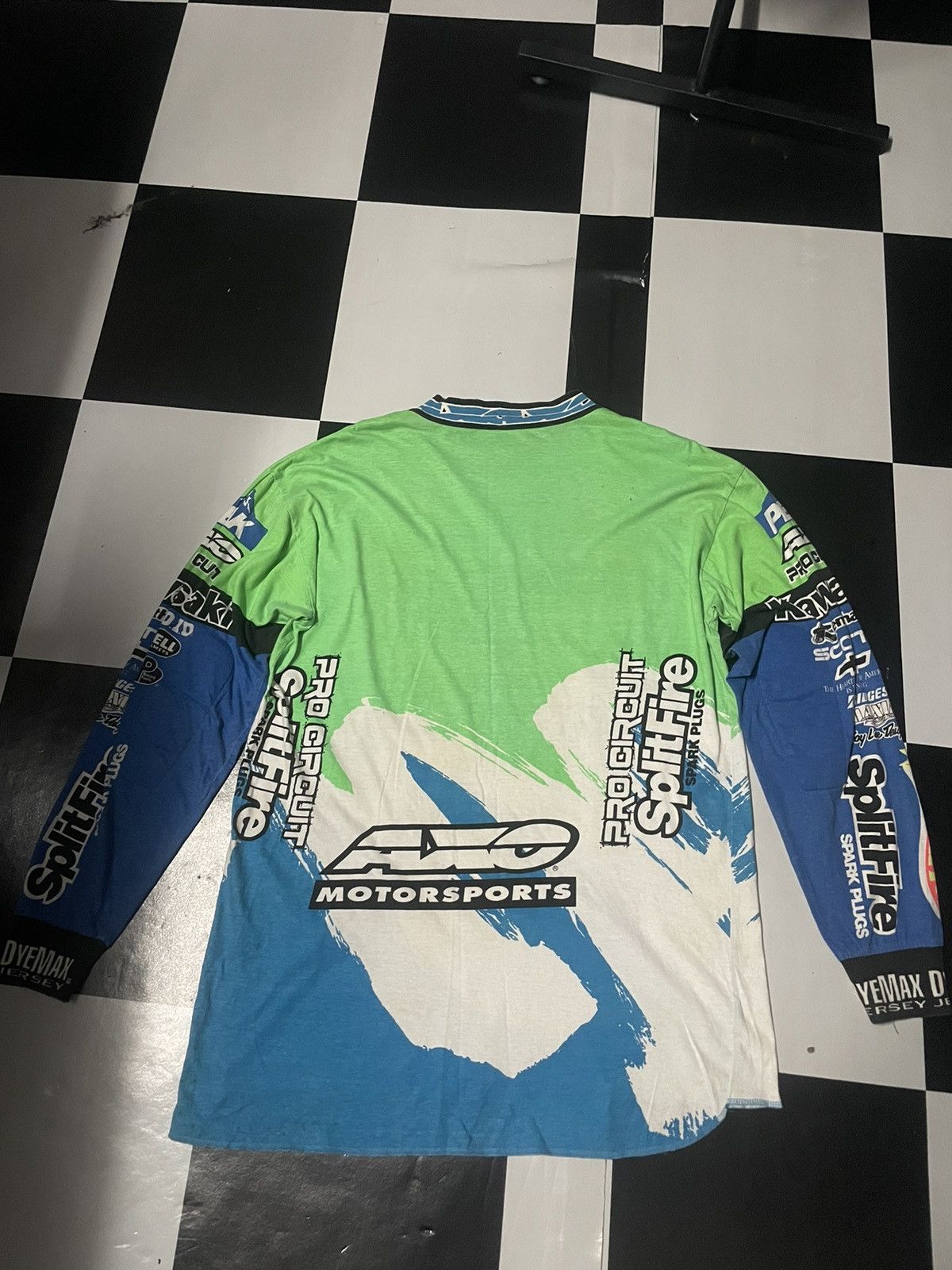 Other Vintage 1993 AXO Sport Team SplitFire Hot Wheels Kawasaki Size US M / EU 48-50 / 2 - 2 Thumbnail