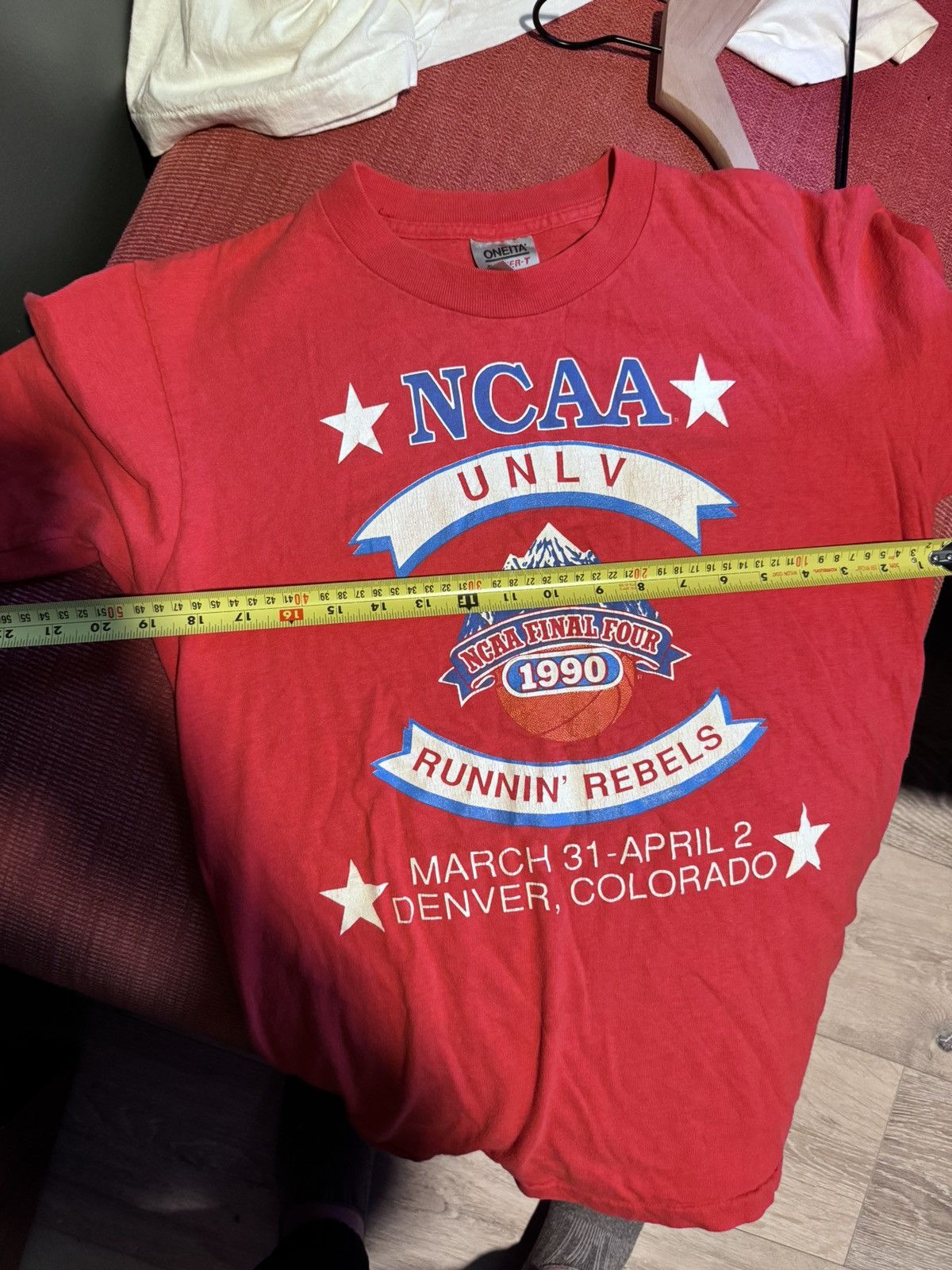 Other Vintage 1990 UNLV Runnin’ Rebels NCAA Final 4– Single Stitch Size US L / EU 52-54 / 3 - 5 Thumbnail