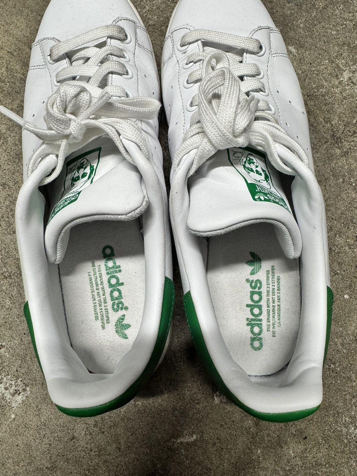 Adidas × Other Adidas Stan Smith ADV Shoes White/Green Size US 10.5 / EU 43-44 - 4 Thumbnail