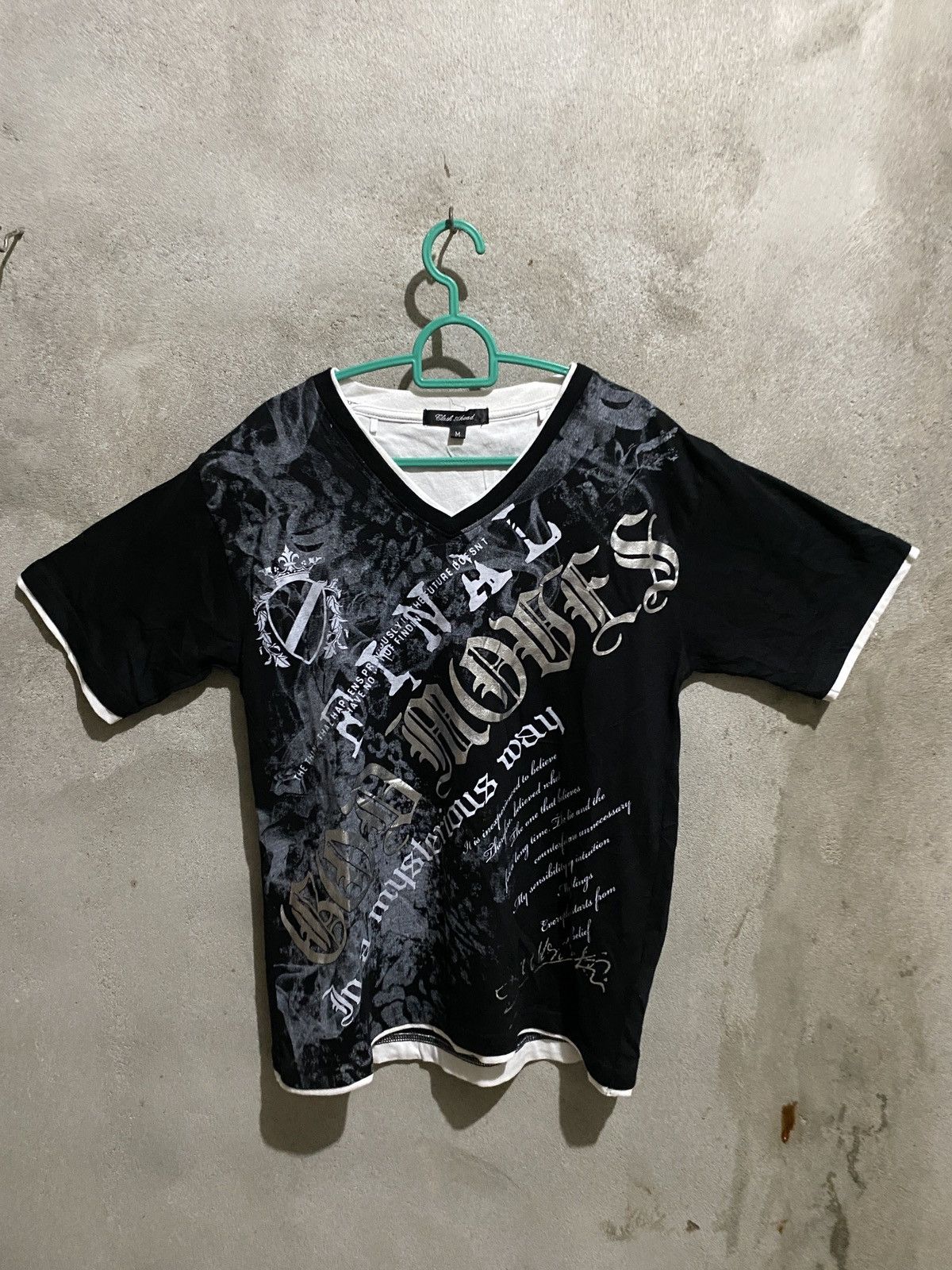 Tshirt slash ahead poem