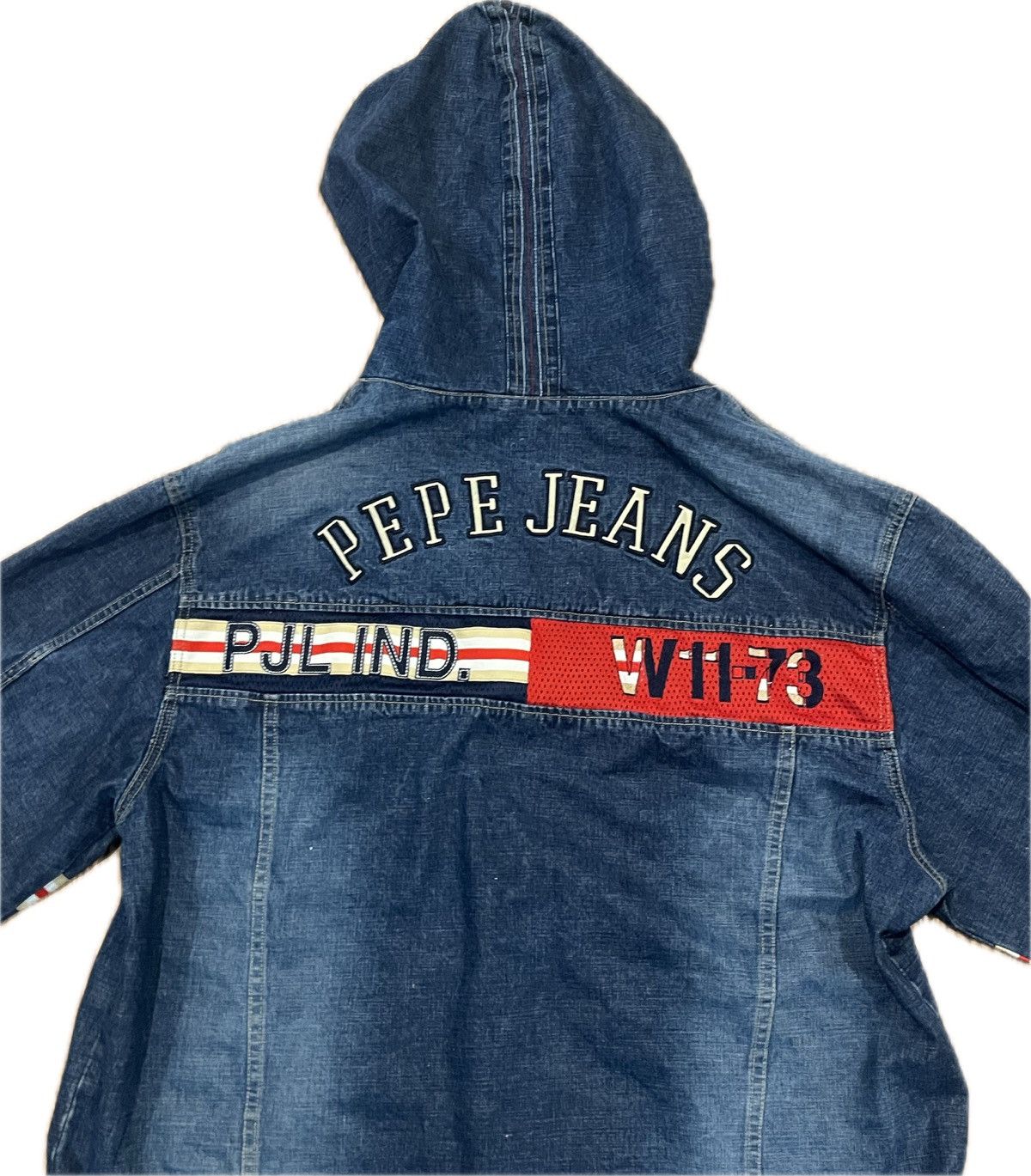 Pepe Jeans Pepe Jeans Denim Jacket Y2K Size US XXL / EU 58 / 5 - 8 Thumbnail