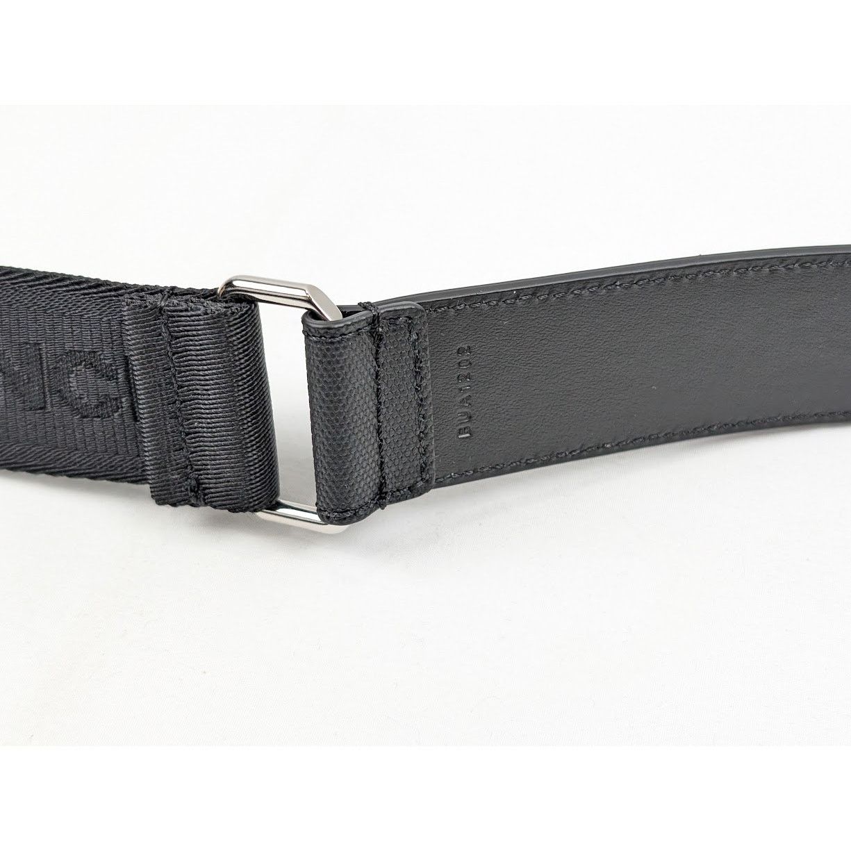 Givenchy o1rshd1 Size: 95 / Double Ring Belt in Black Size 36 - 12 Thumbnail
